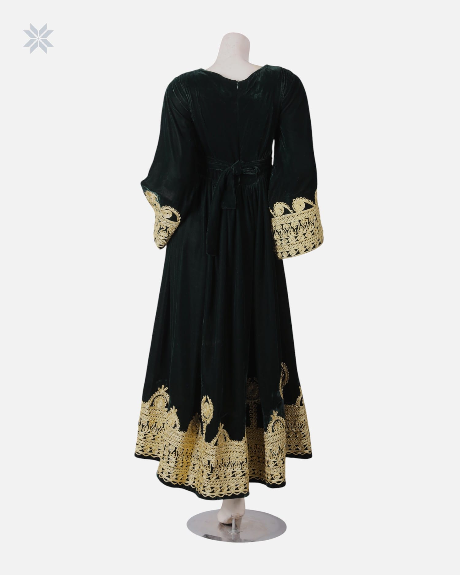 Handmade Afghan Charmi Dozi Dress