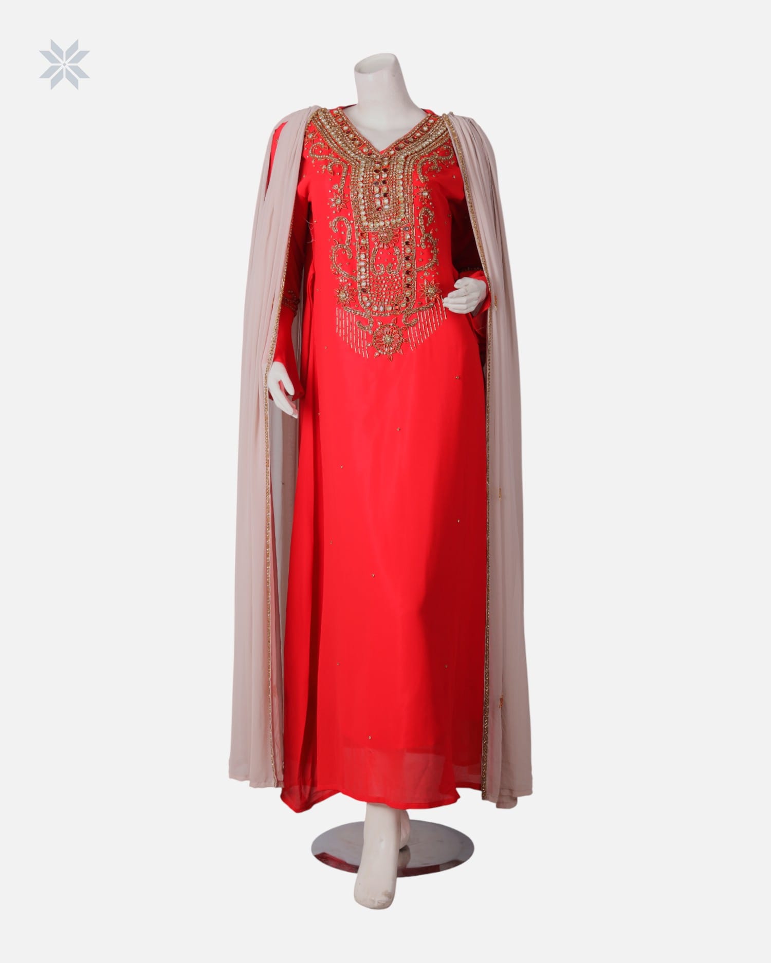 Traditional Arabic Two Piece Dress