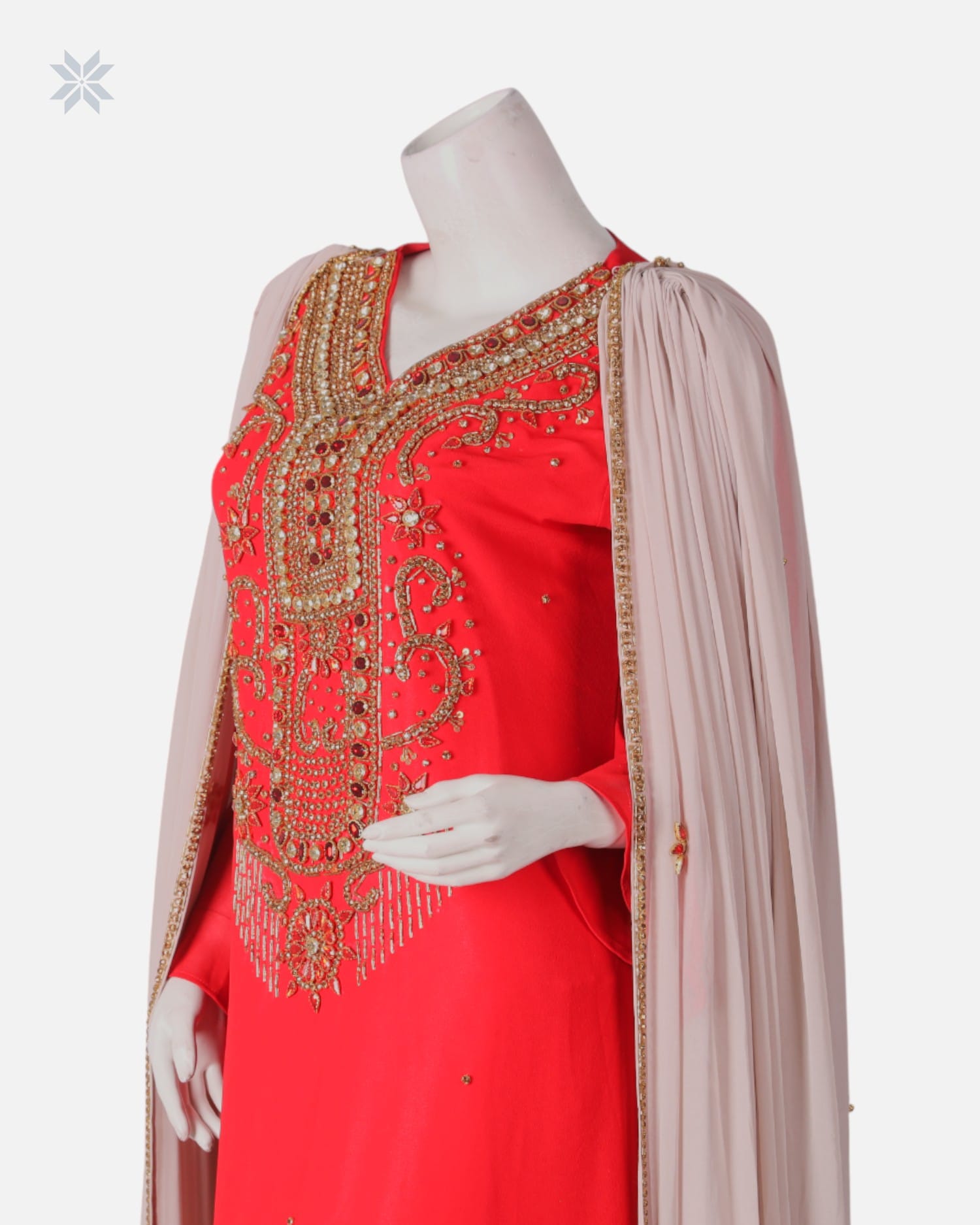Traditional Arabic Two Piece Dress