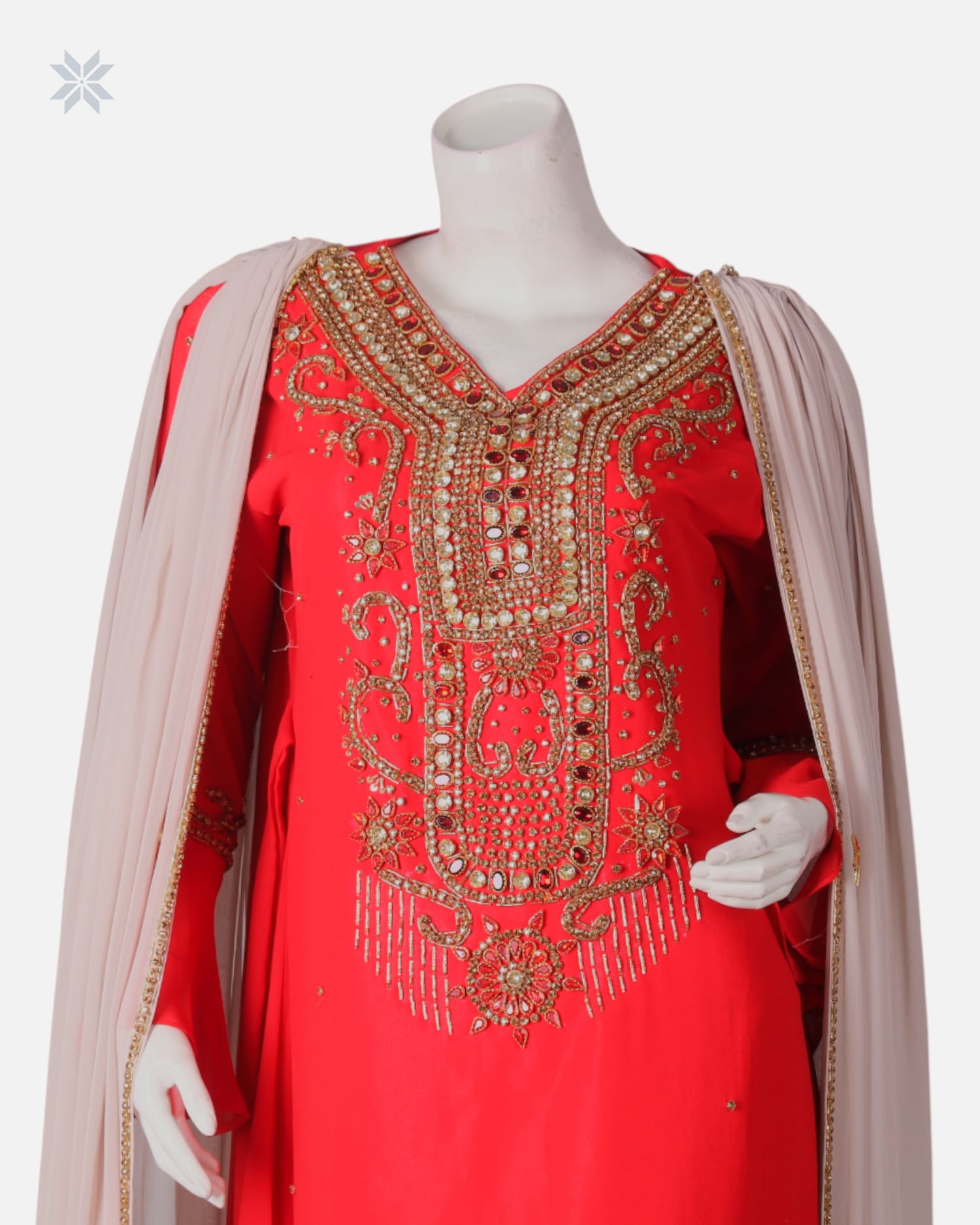 Traditional Arabic Two Piece Dress