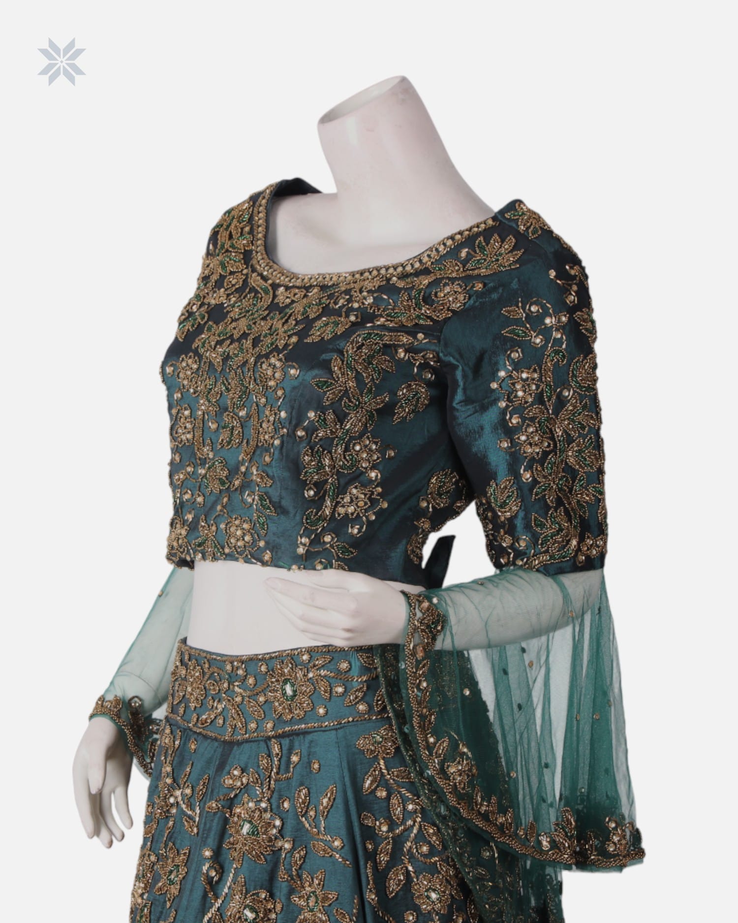 Luxury Bridal Lehenga Skirt Set