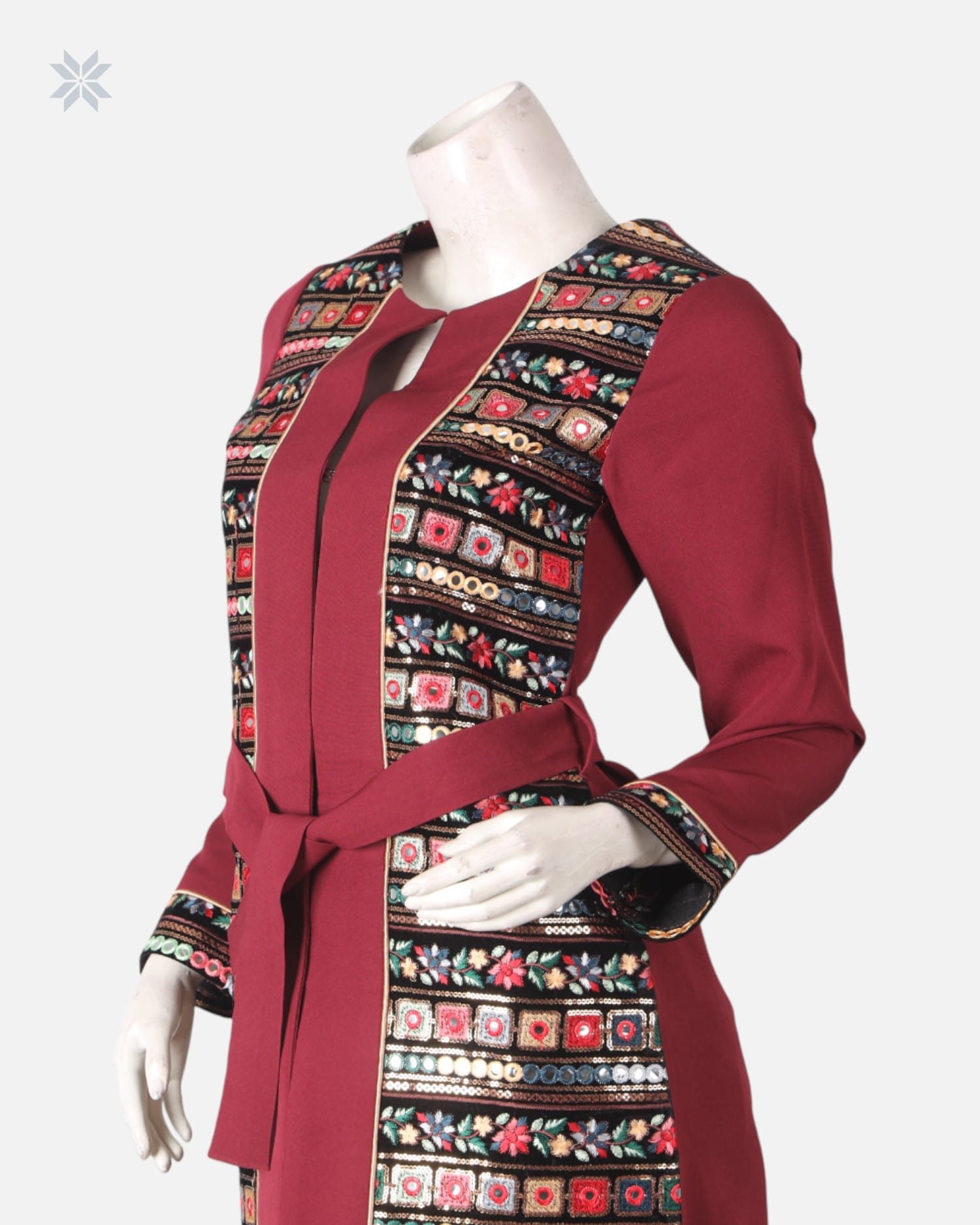 Afghan Cultural Handcrafted Jacket & Pants Set