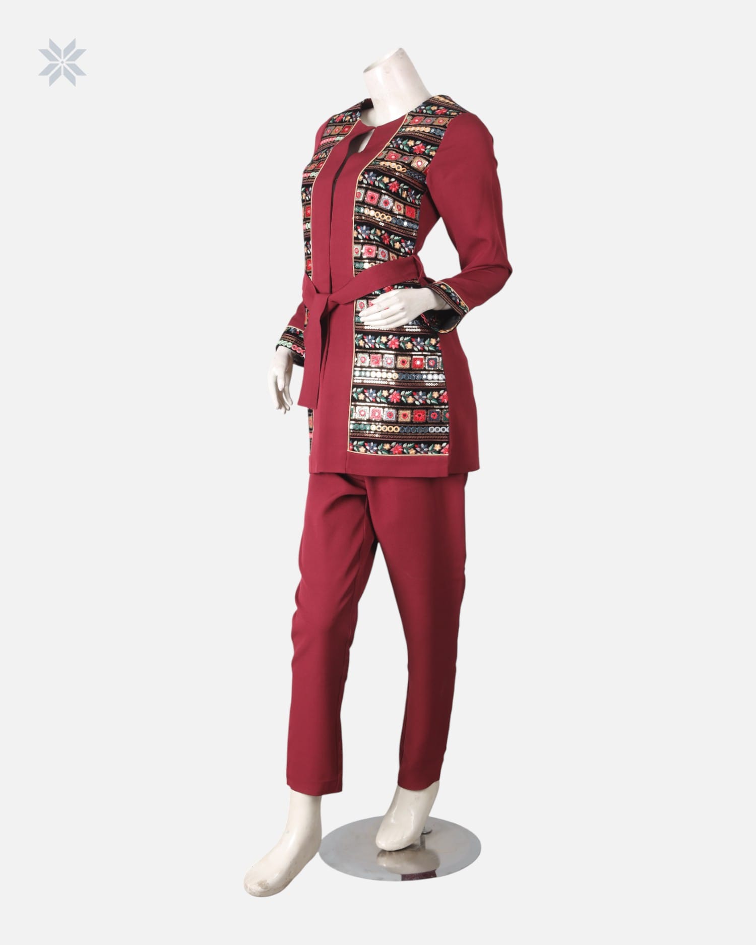 Afghan Cultural Handcrafted Jacket & Pants Set