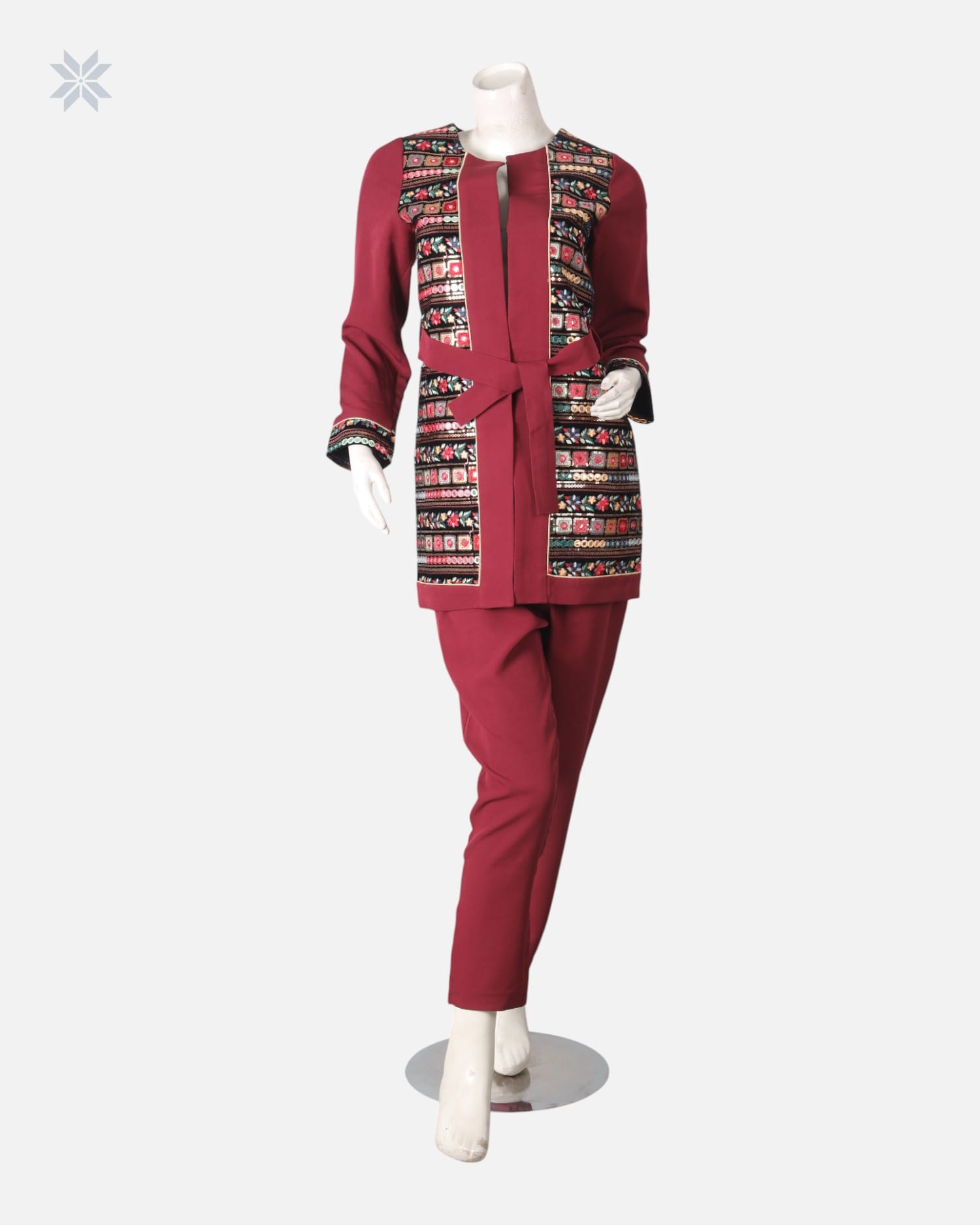 Afghan Cultural Handcrafted Jacket & Pants Set