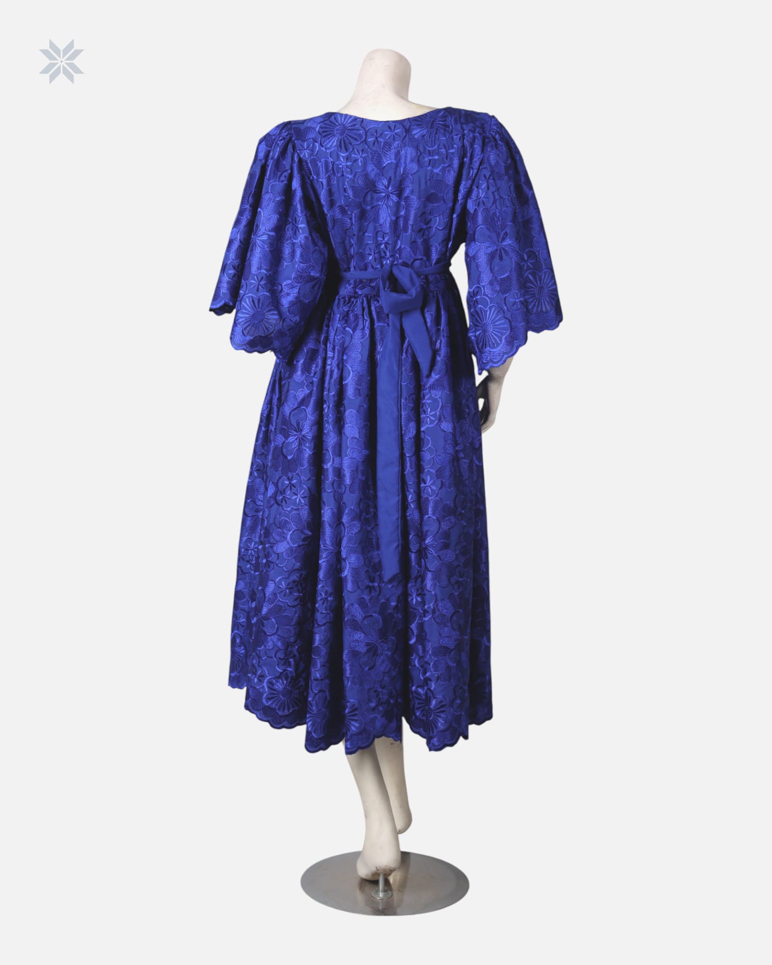 Purple Handmade Dress For Women