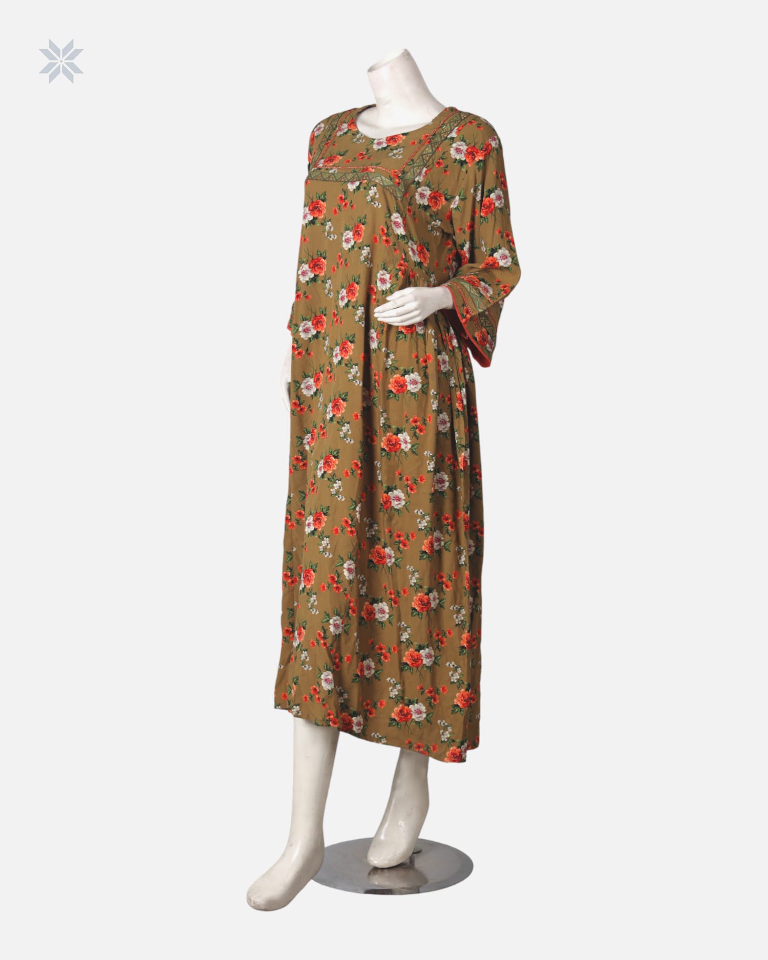 Traditional Floral Dress