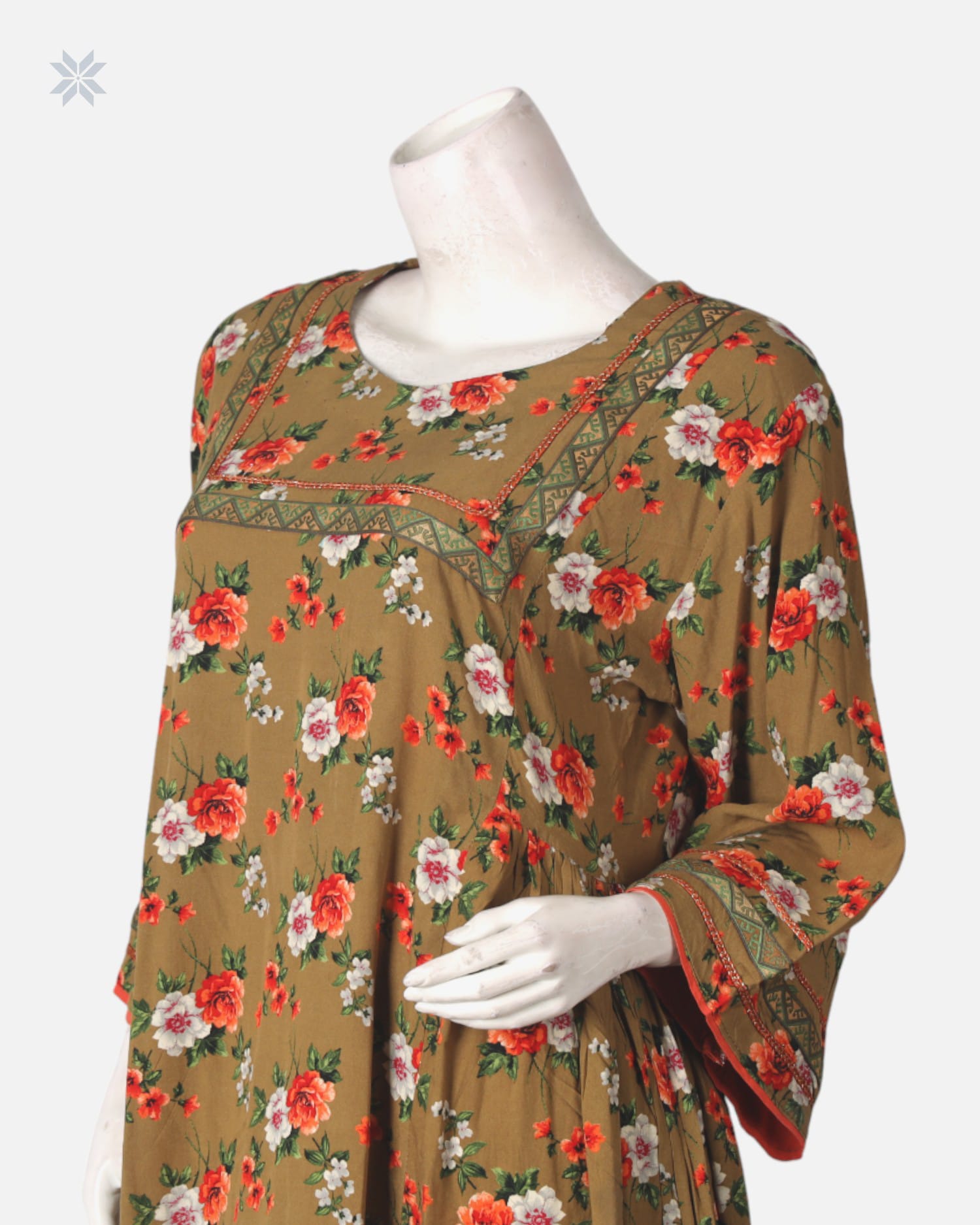 Traditional Floral Dress