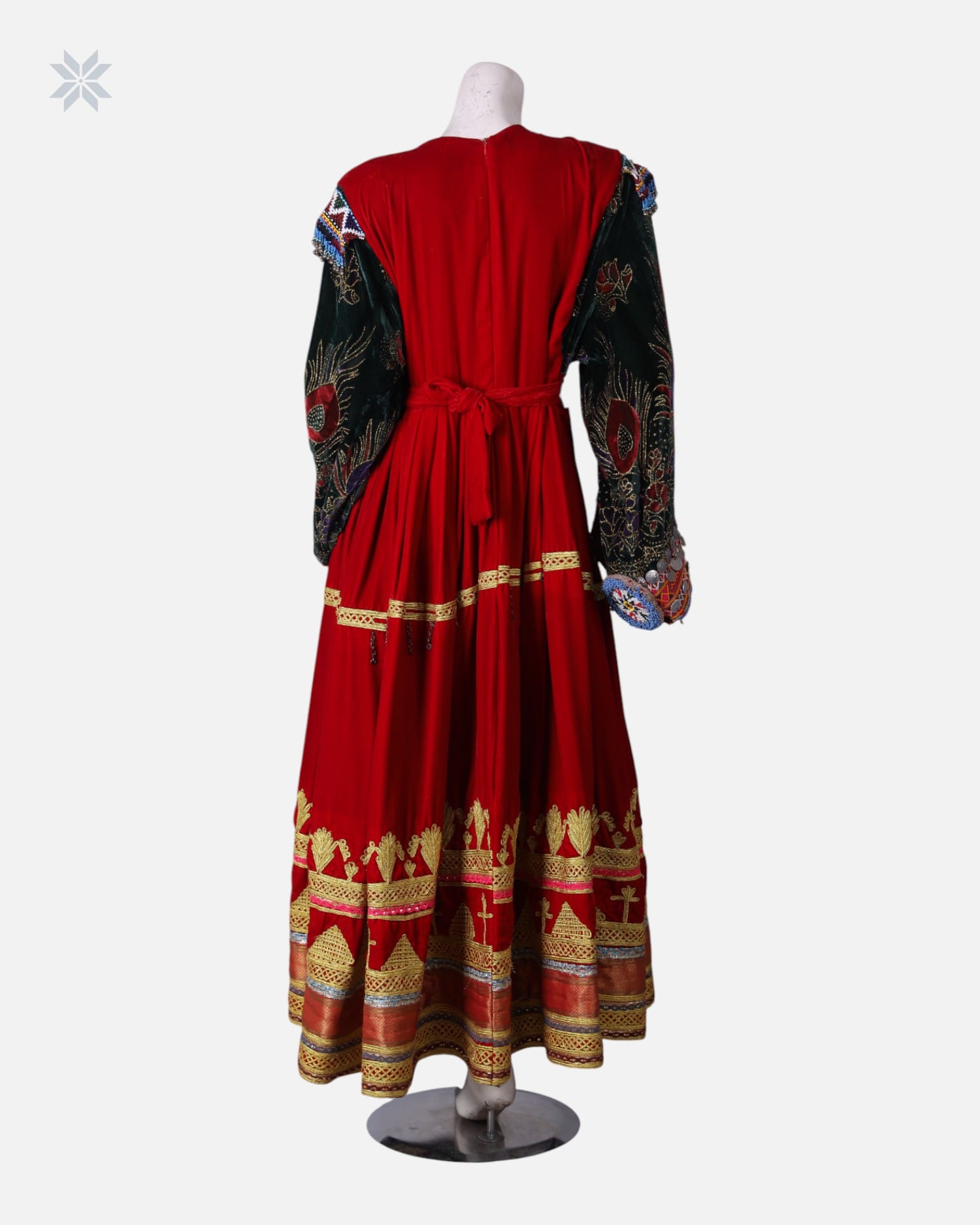 Afghan Traditional Ghand Dress – Handcrafted & Embroidered