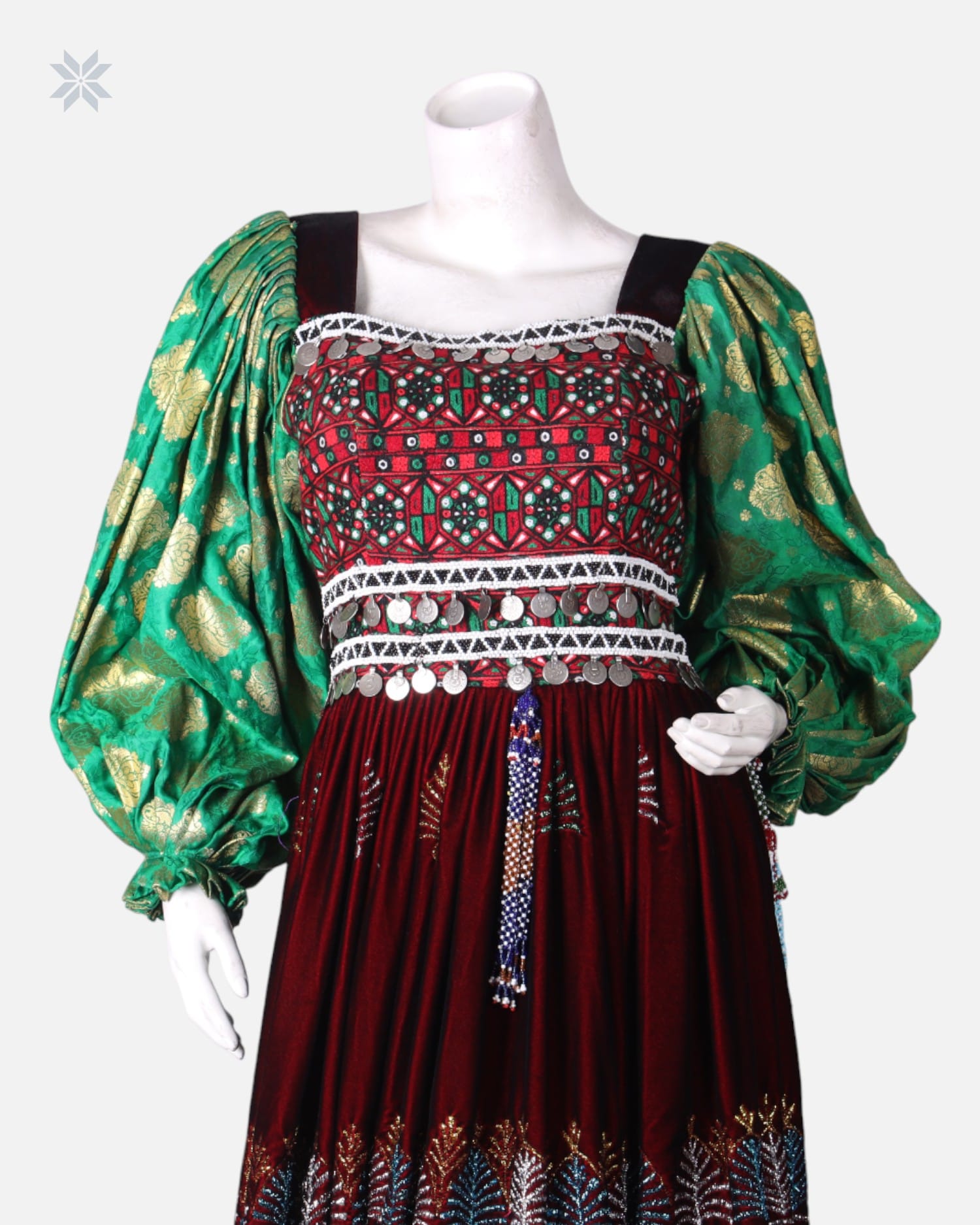 Afghan Traditional Ghand Dress – Handcrafted Elegance