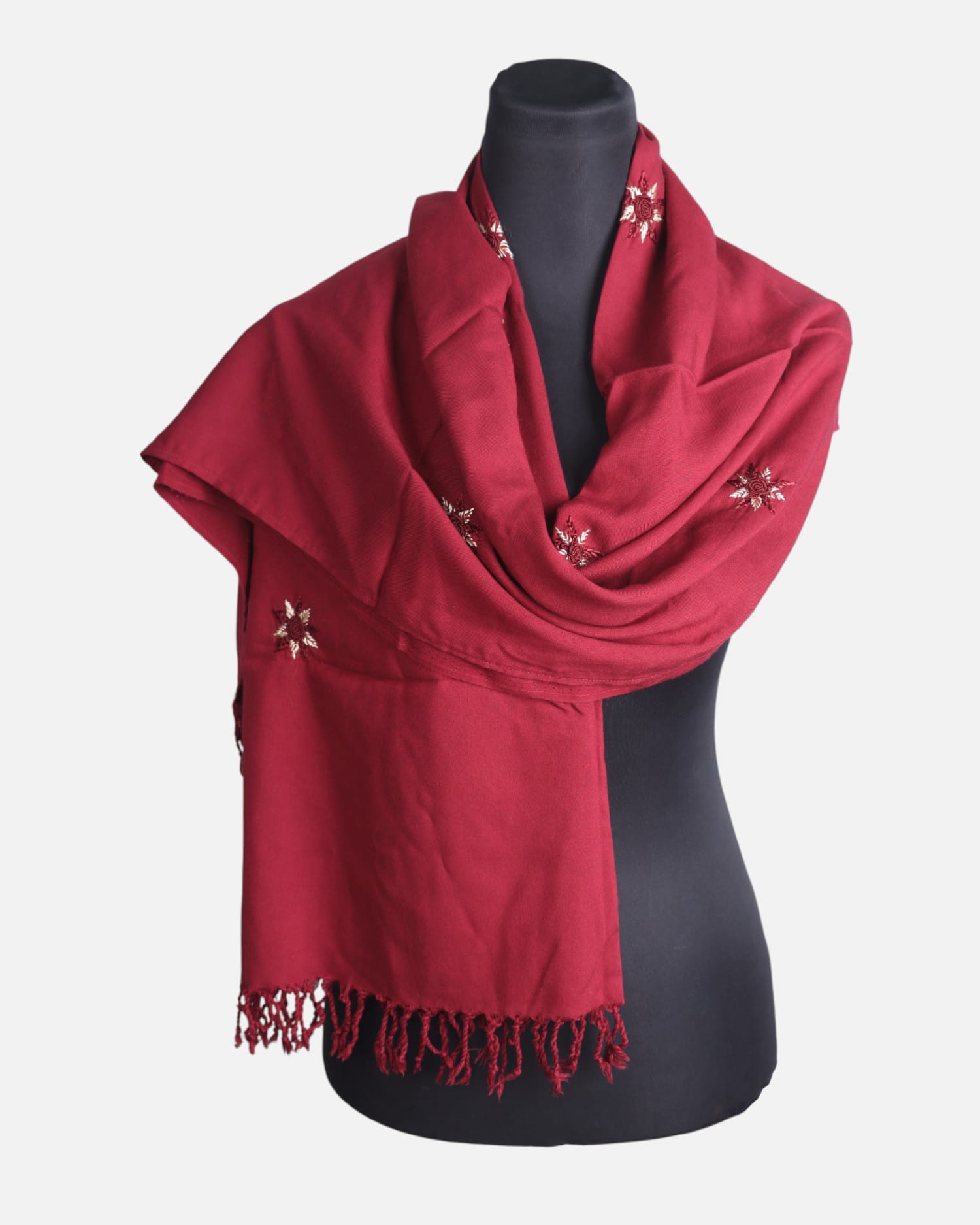 Traditional Scarf, Artisan embroidery Shawl