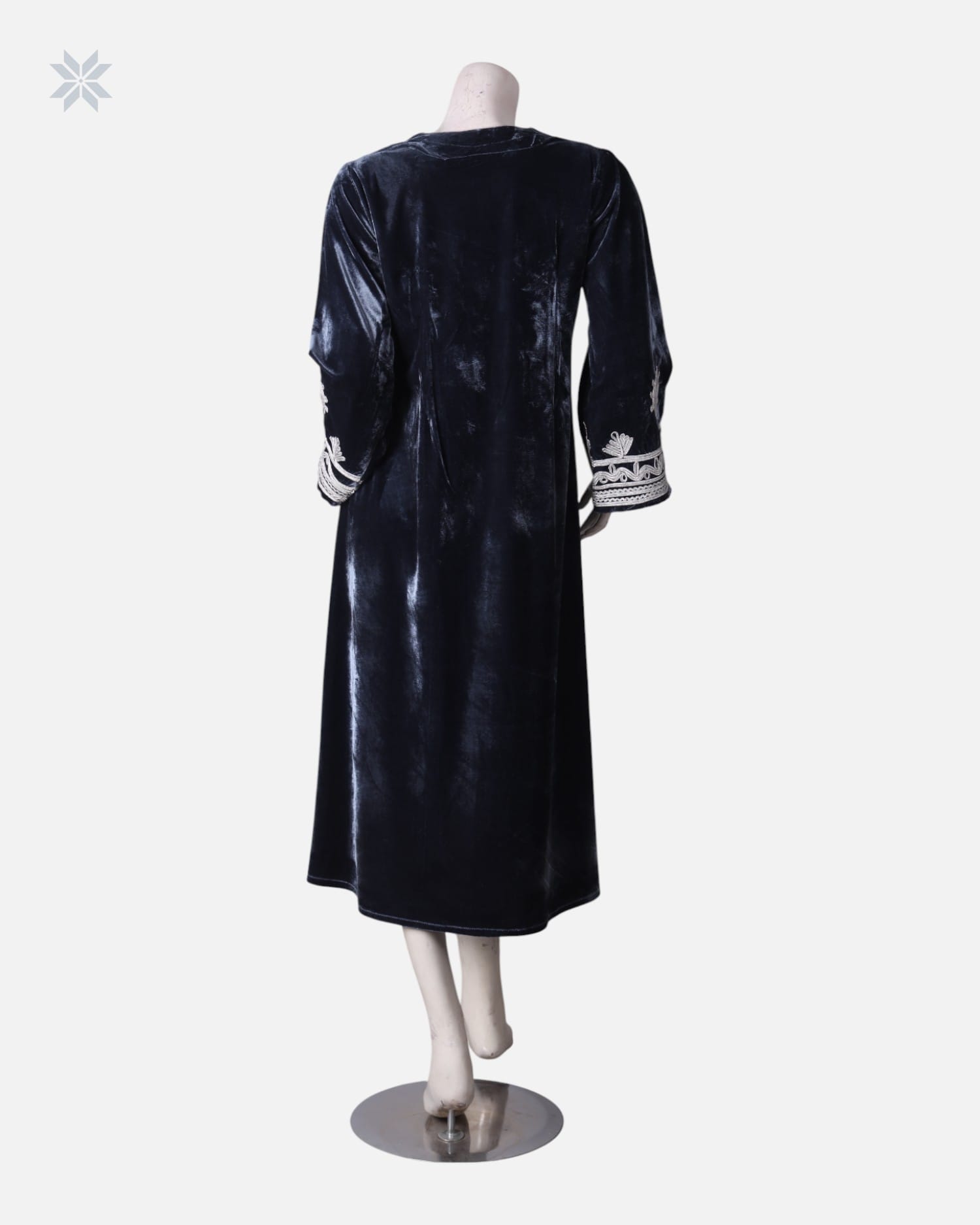 Dark Blue Afghan Dress