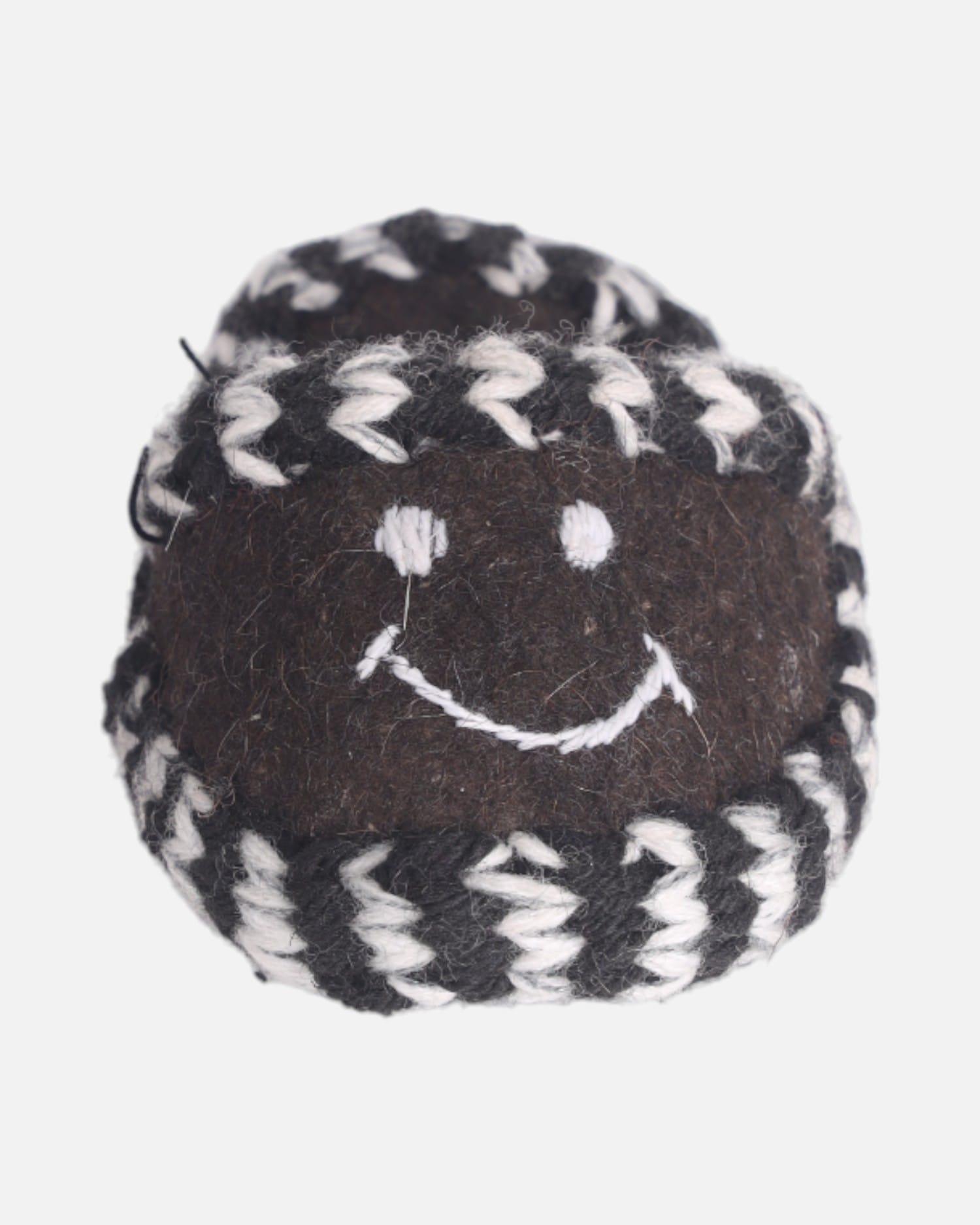 Kids Wool Felt Slippers with Smiling Face