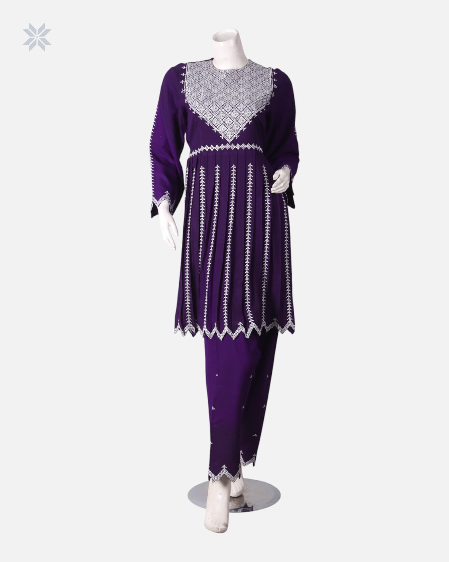 Purple Hazaragi Dress