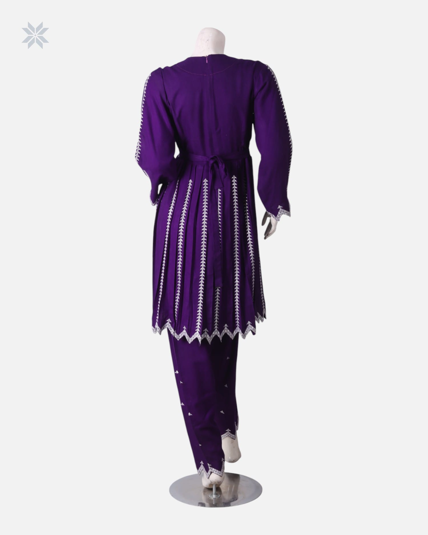 Purple Hazaragi Dress