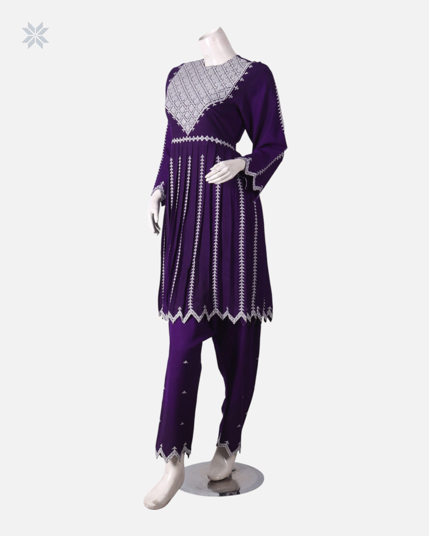 Purple Hazaragi Dress