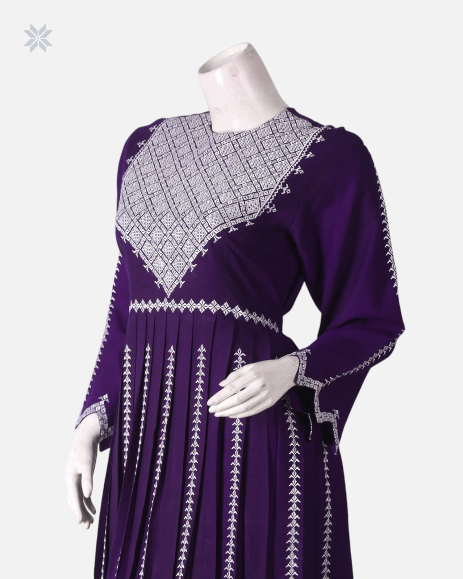 Purple Hazaragi Dress