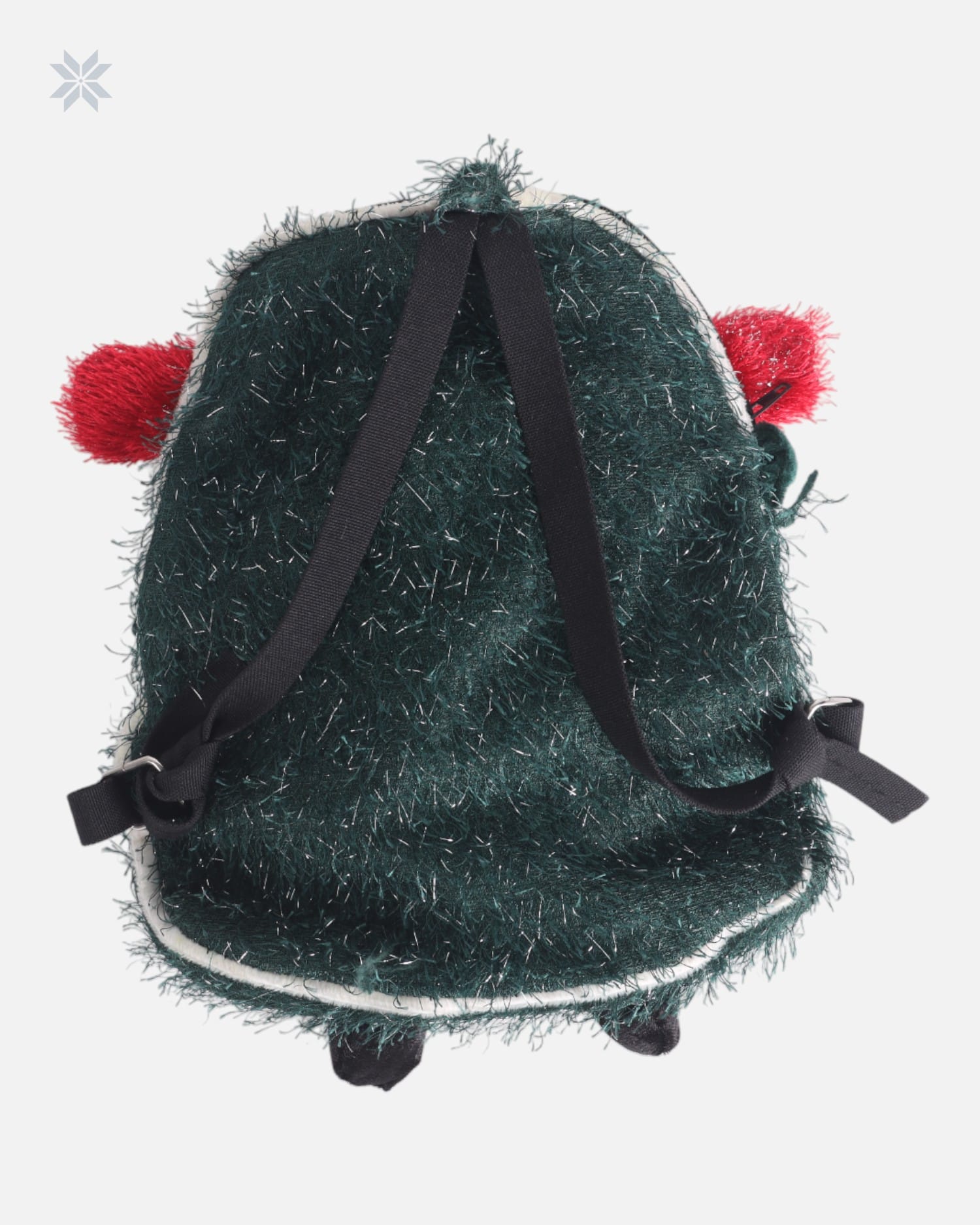 Red and Green Plush Bag for Kids