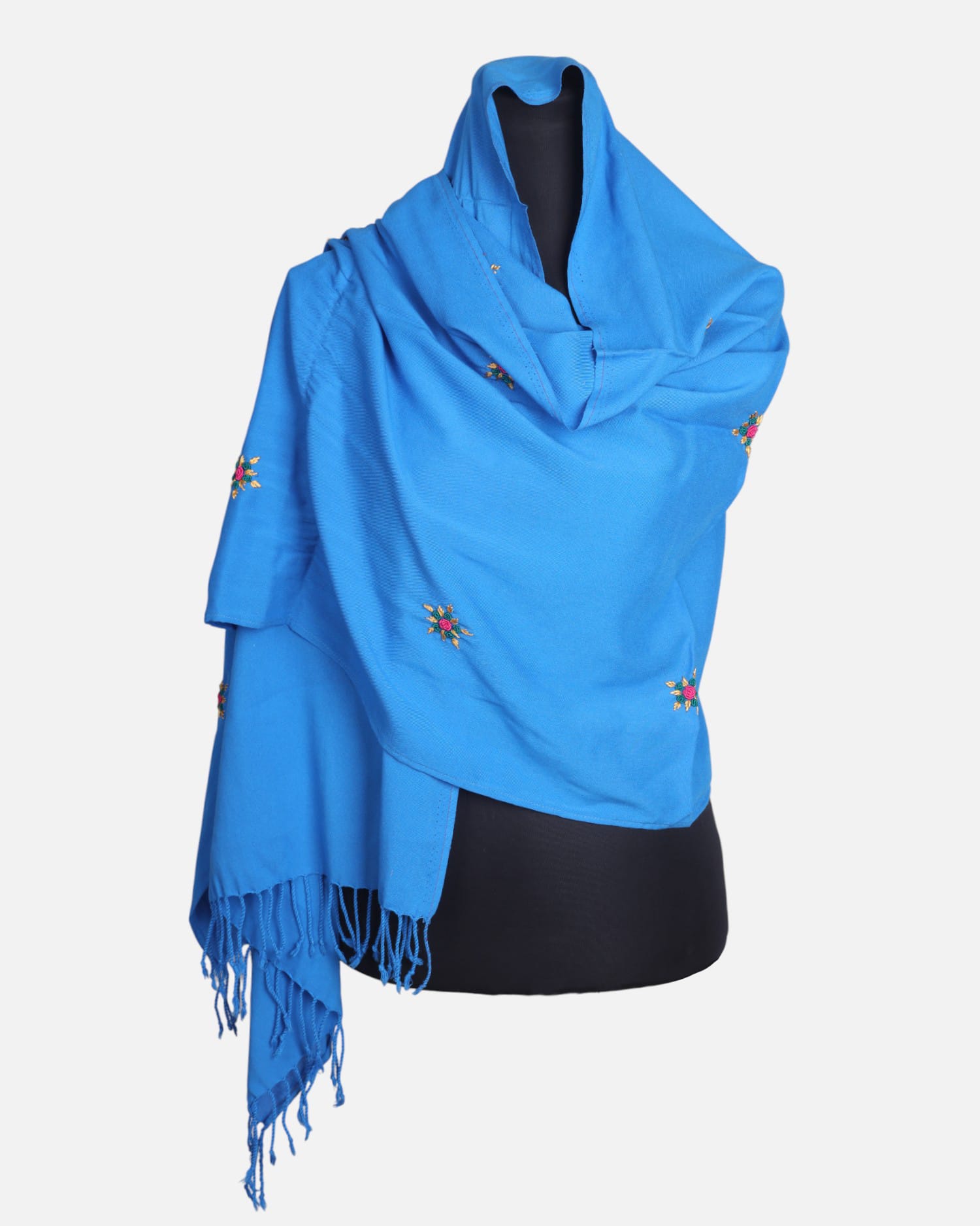 Blue Handmade Afghan Cotton Chador
