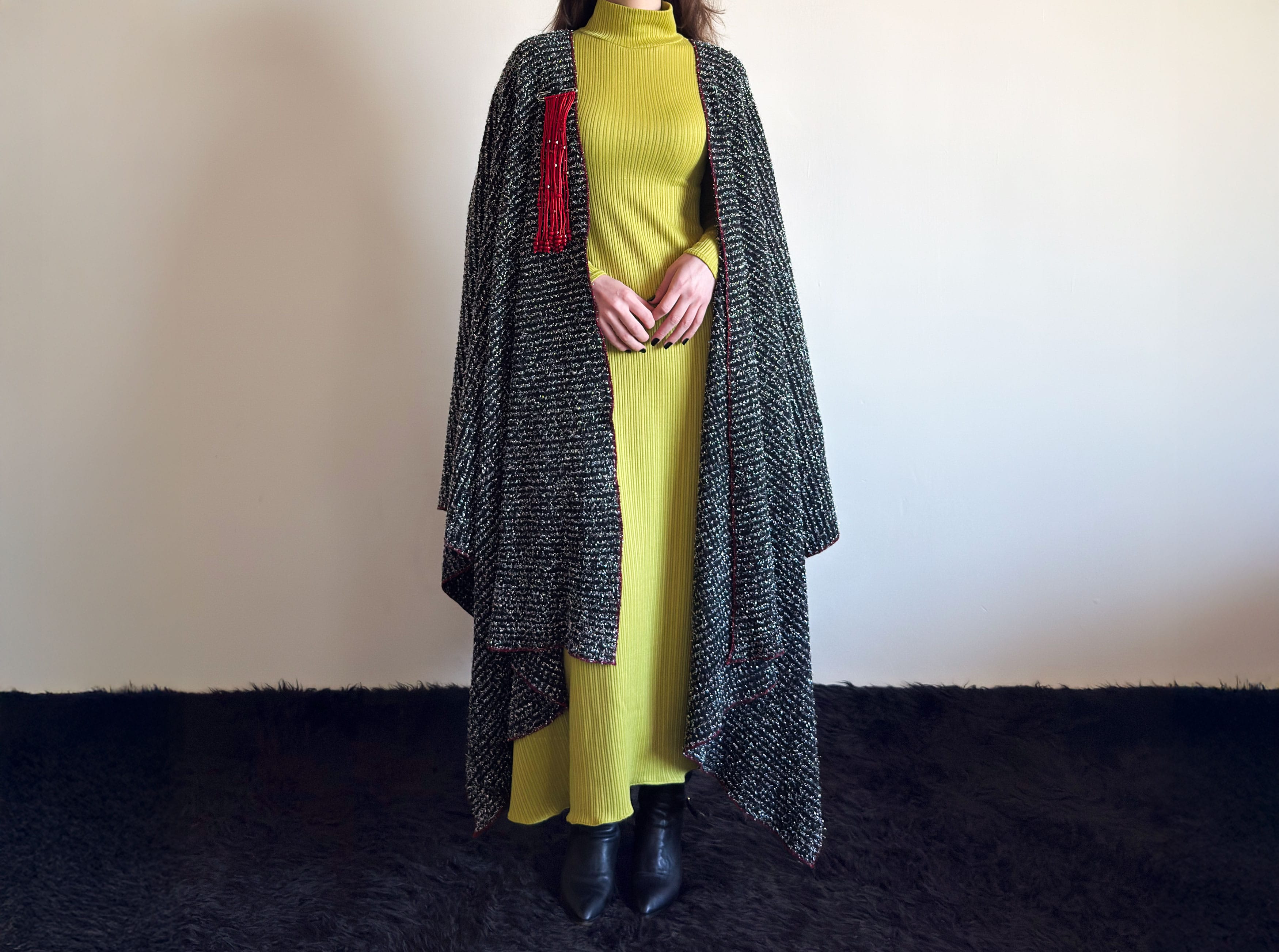 The Signature Pin Shall Hijab, Women Pancho