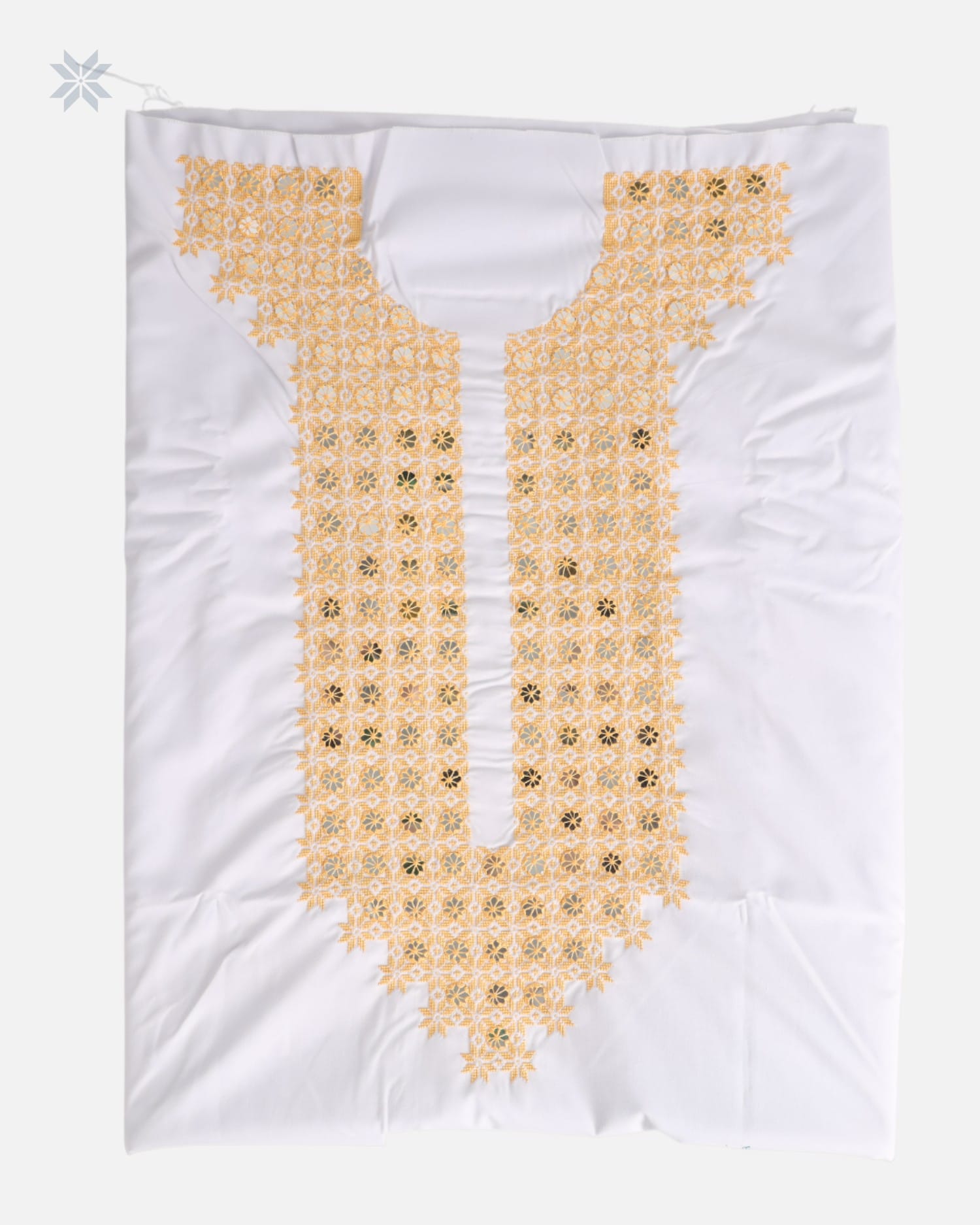 Men’s Handcrafted Glass Embroidered Yekhan