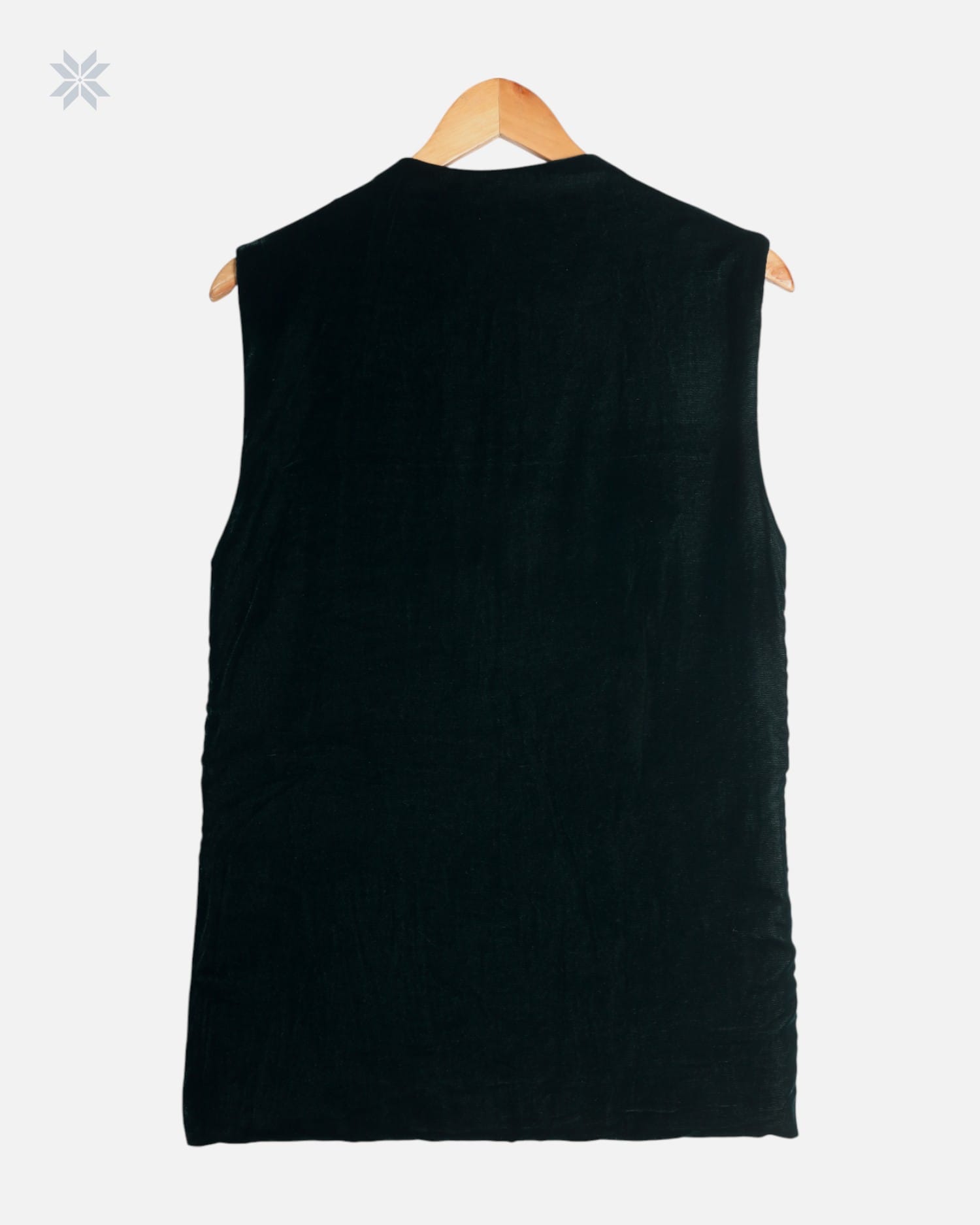Afghan Traditional Velvet Waistcoat with Charma Dozi