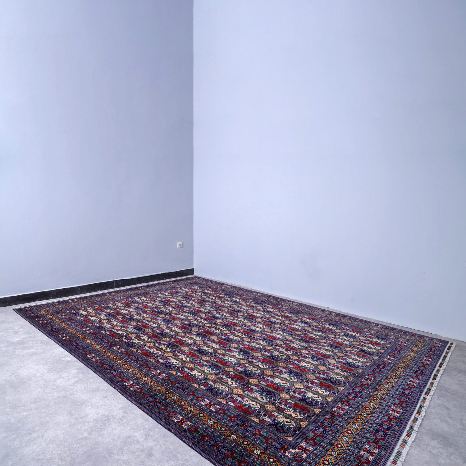 Alamahmal Design Afghan Wool Carpet