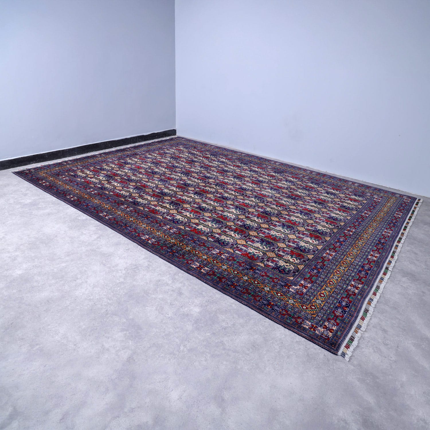 Alamahmal Design Afghan Wool Carpet
