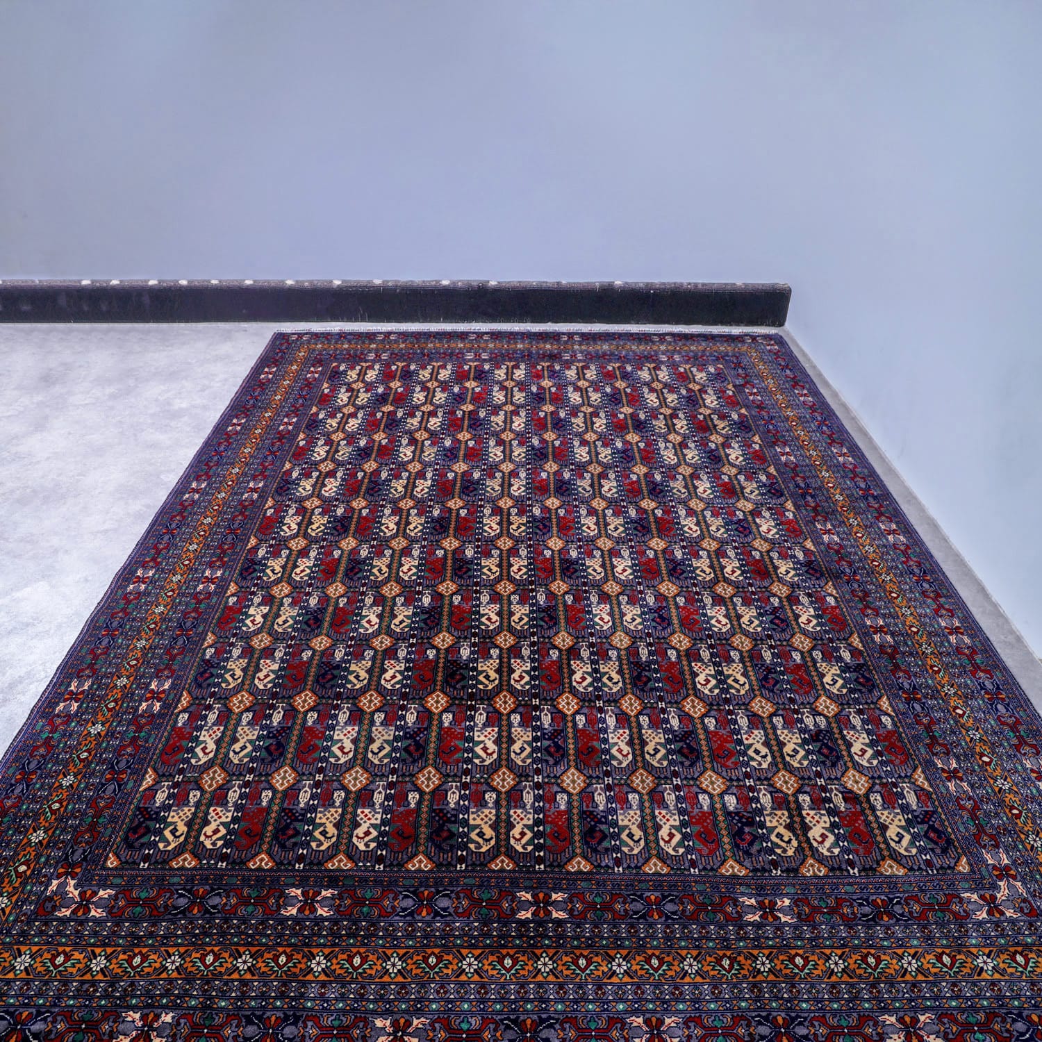 Alamahmal Design Afghan Wool Carpet