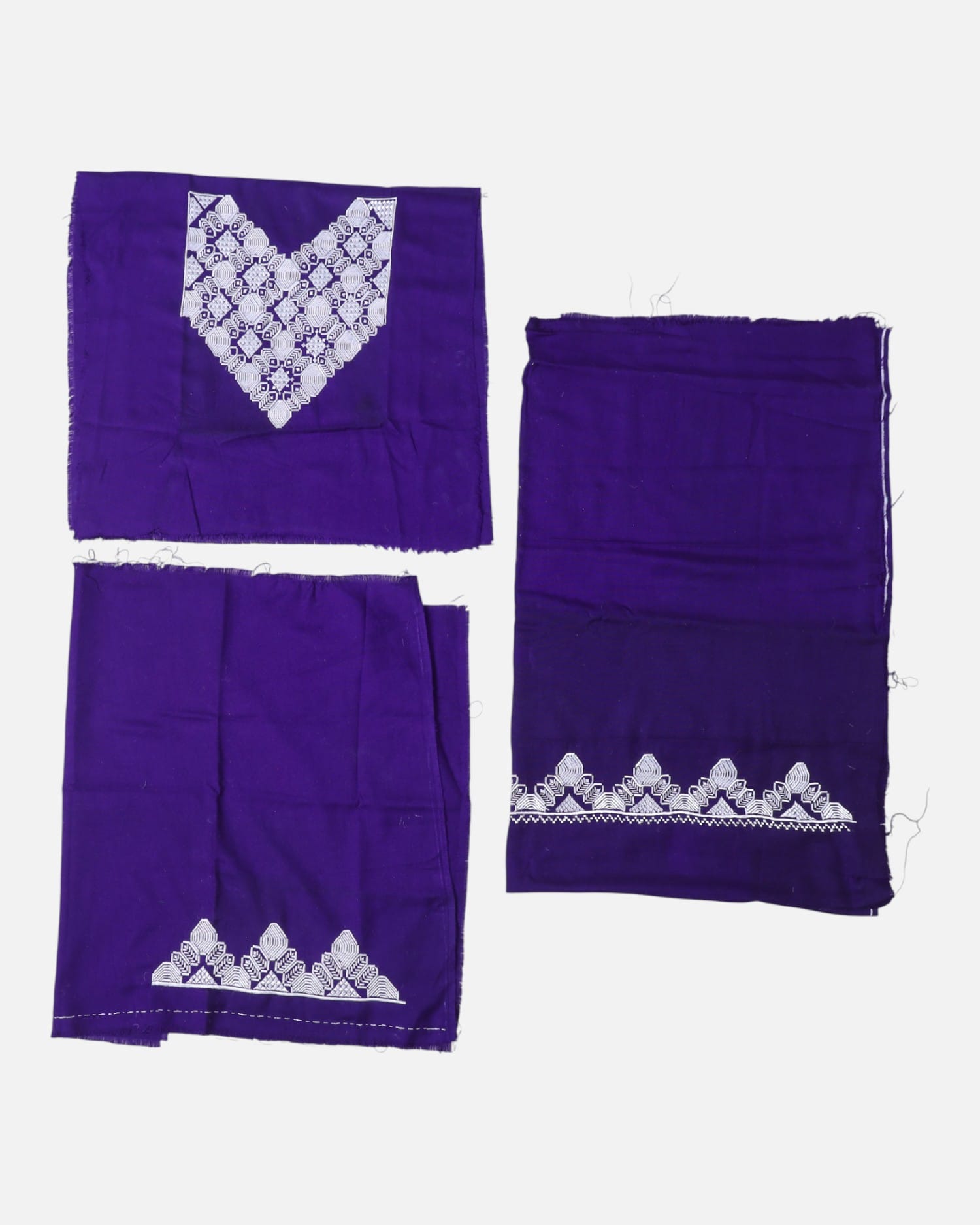 Afghan Khamak Embroidery  Dress Full Set