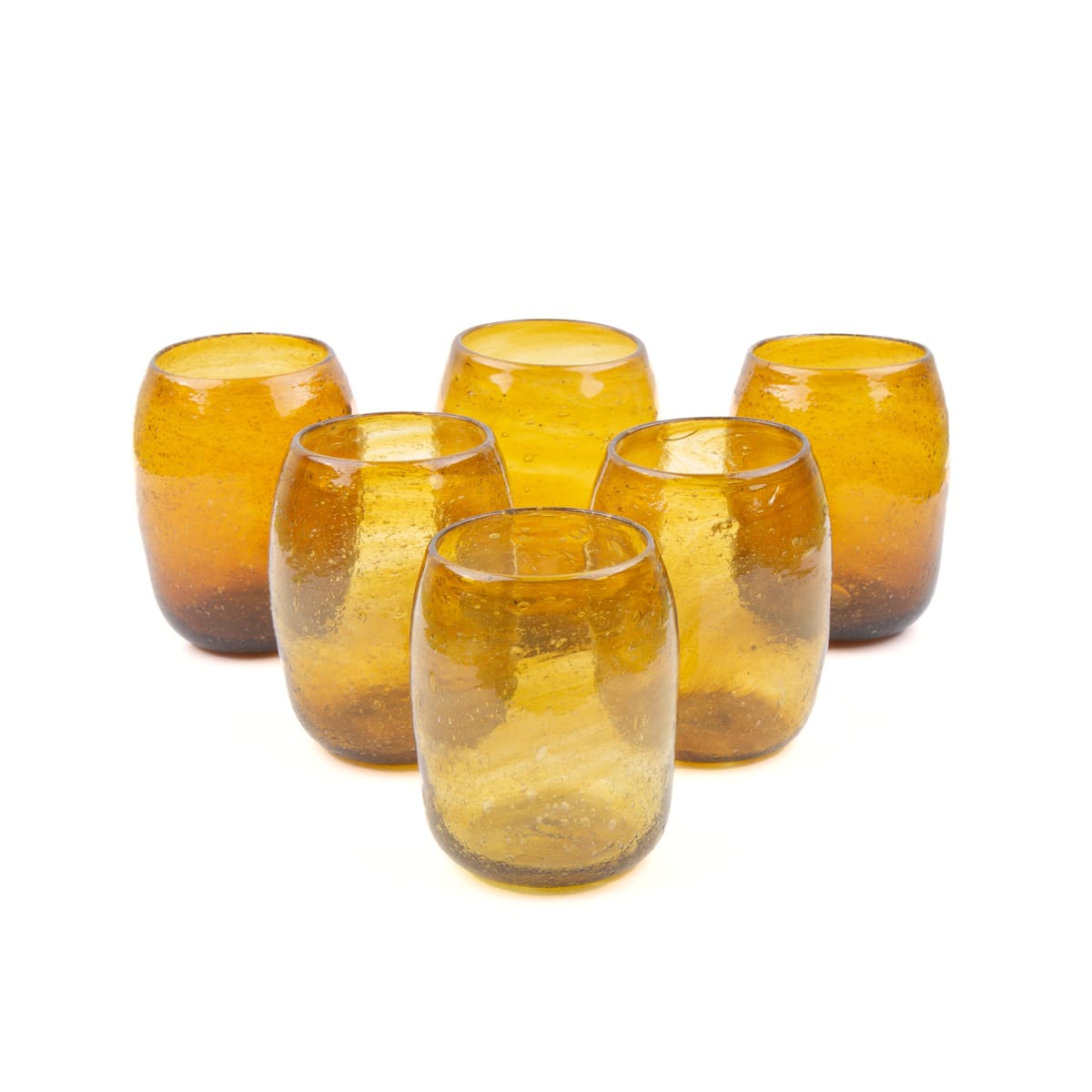 Luxury Hand-Blown Herati Glass Set with Jug