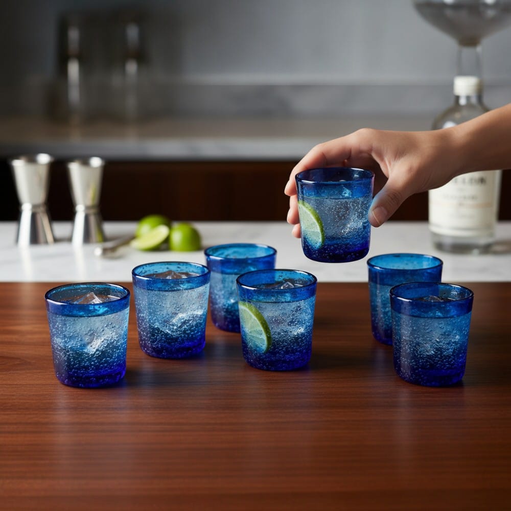 4-Piece Mini Glass Set, Small Shot Glasses