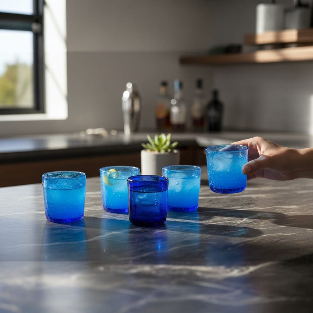 4-Piece Mini Glass Set, Small Shot Glasses