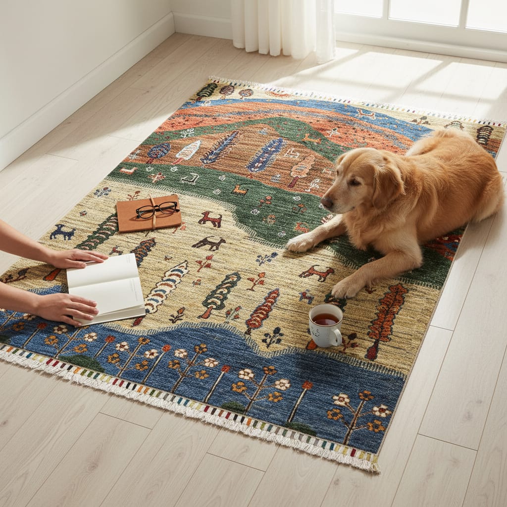 DARAKH NAQSHA DARYAYE CARPET