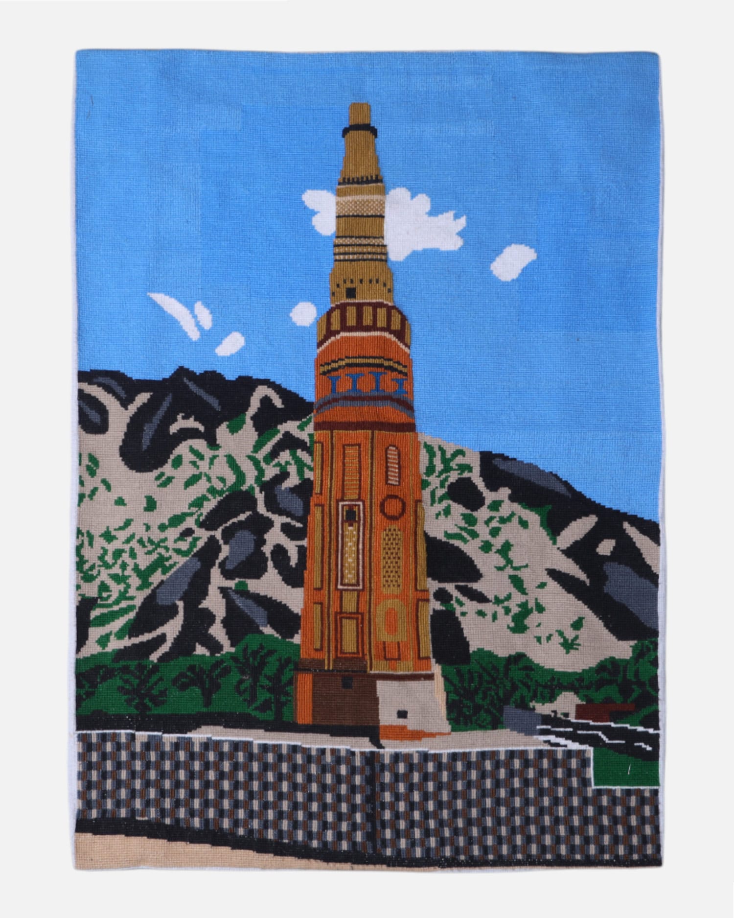 Minare Jam Tablo Wall Hanging