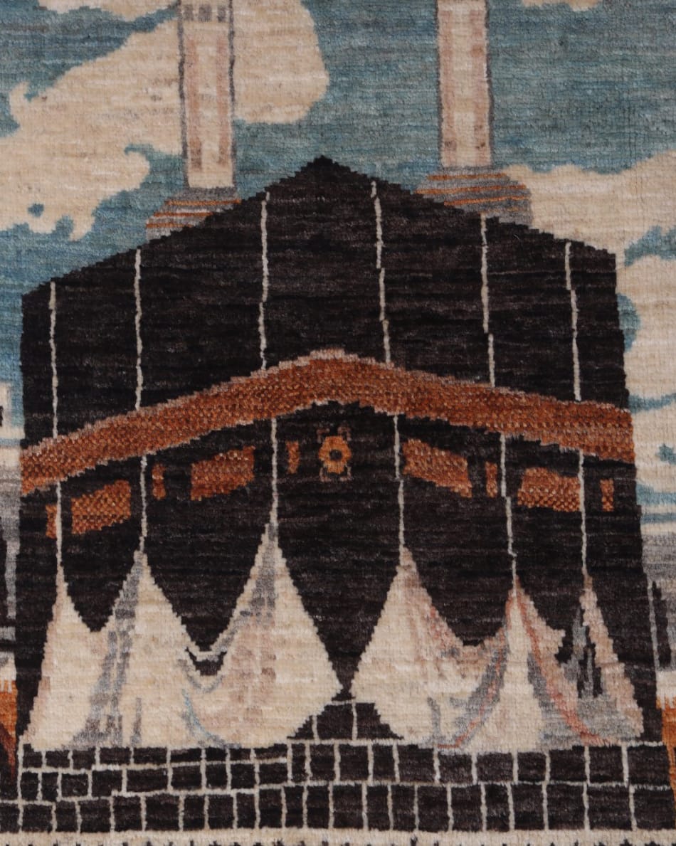 Kaaba Carpet Wall Art