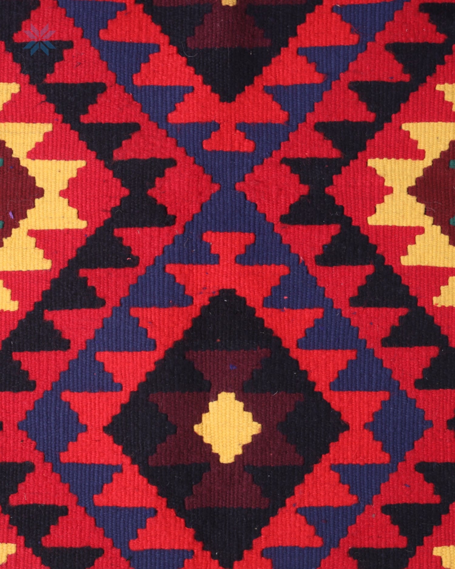Kilim Qalincha – Handmade Afghan Kilim Rug in Sirj Yarn
