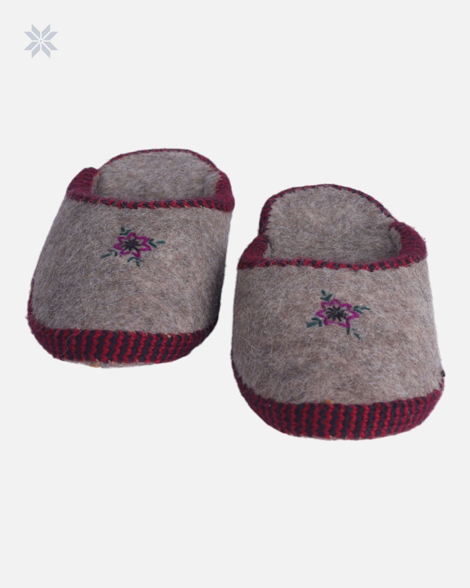 Slippers (Koshak Namadi) – Natural Felt Indoor Slippers for Daily Use