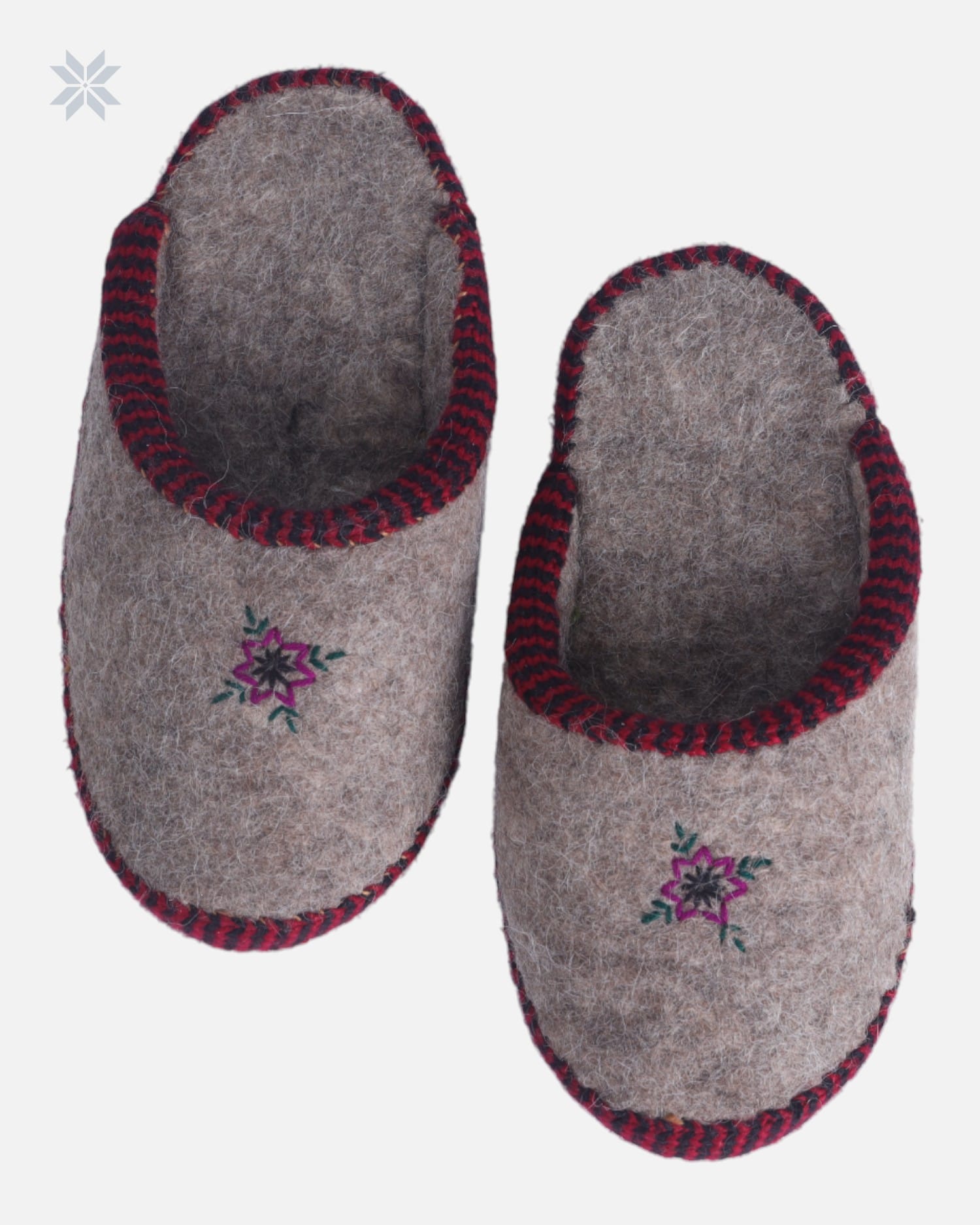 Slippers (Koshak Namadi) – Natural Felt Indoor Slippers for Daily Use