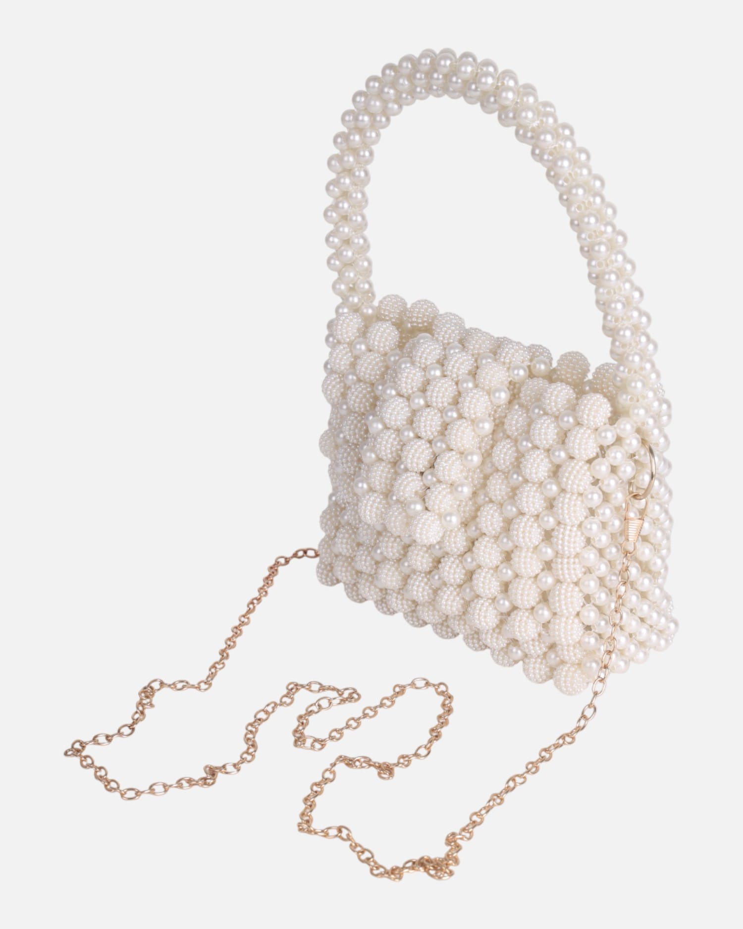 Crystal Beaded Mini Handbag