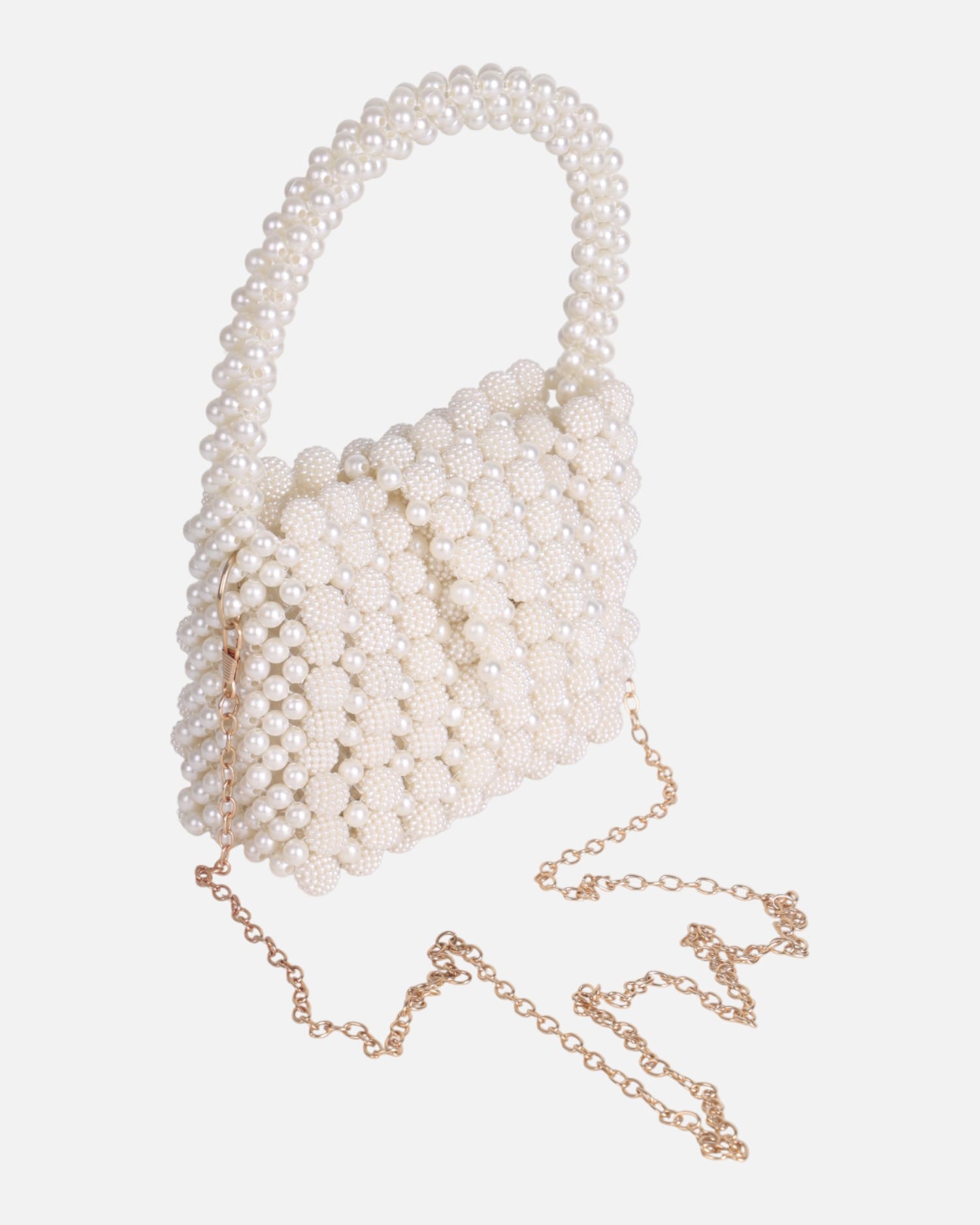 Crystal Beaded Mini Handbag
