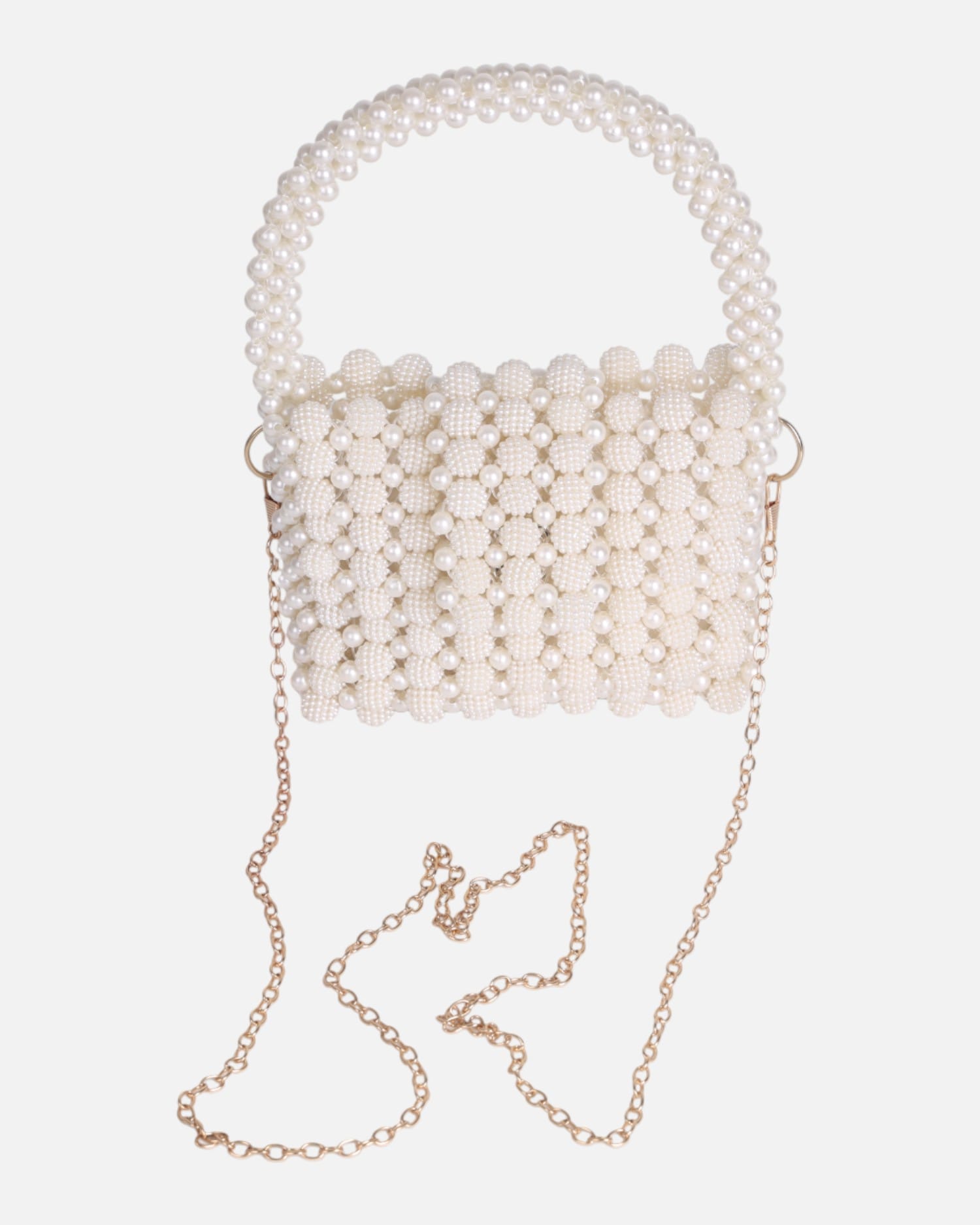 Crystal Beaded Mini Handbag