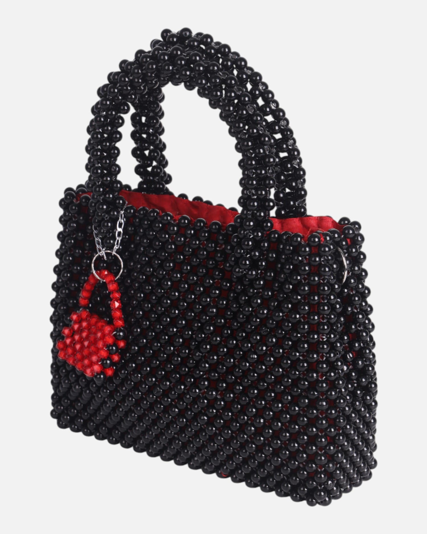 Bag Beaded - Black Unique Statement Purse