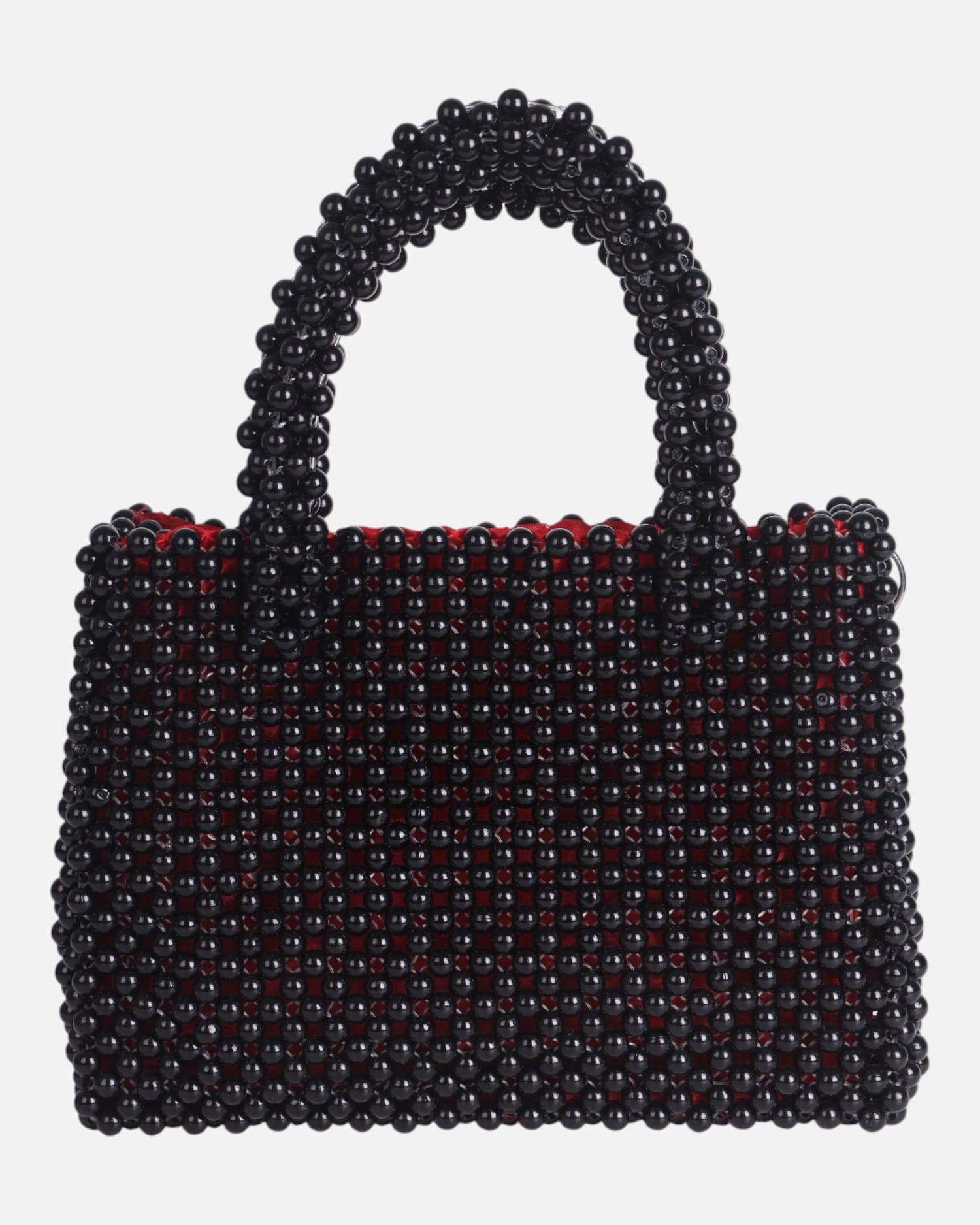 Bag Beaded - Black Unique Statement Purse