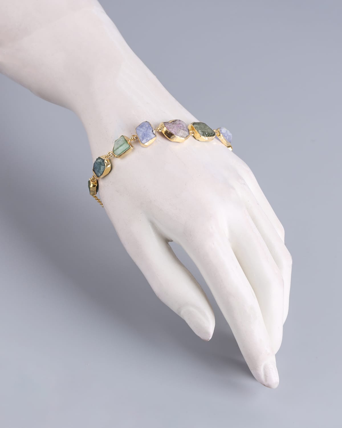 Afghan Raw Gemstone Bracelet
