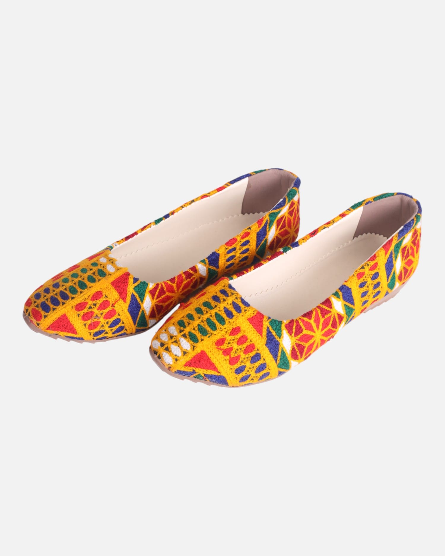Leather Bag, Wallet & Shoes – Handmade Multicolor Set