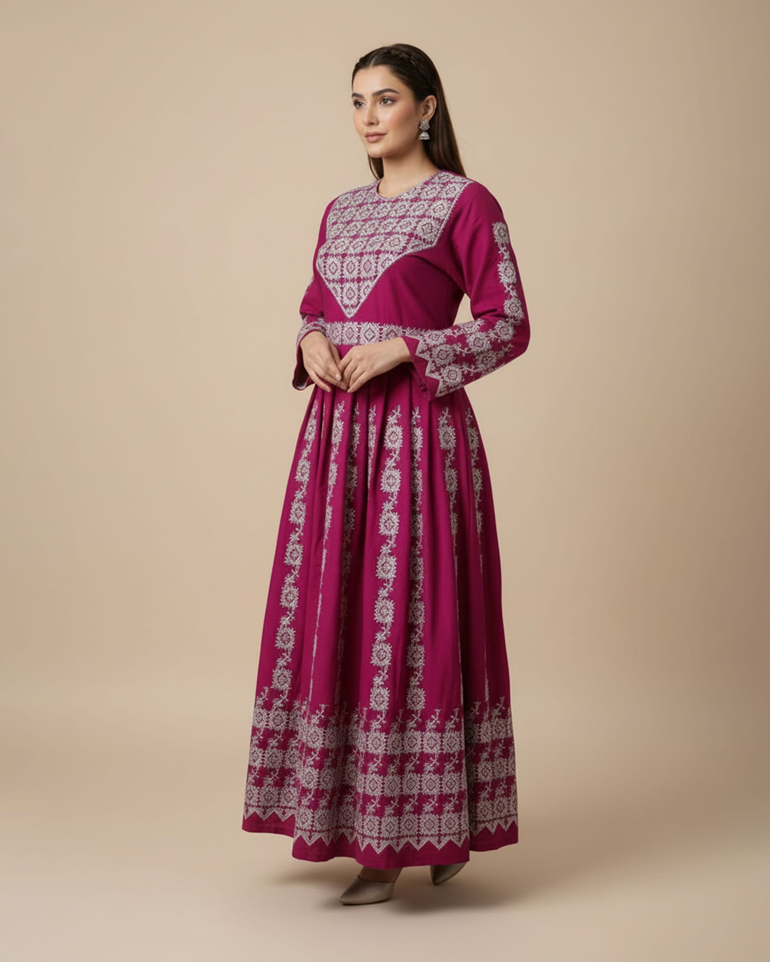 Custom Hazaragi Afghan Dress