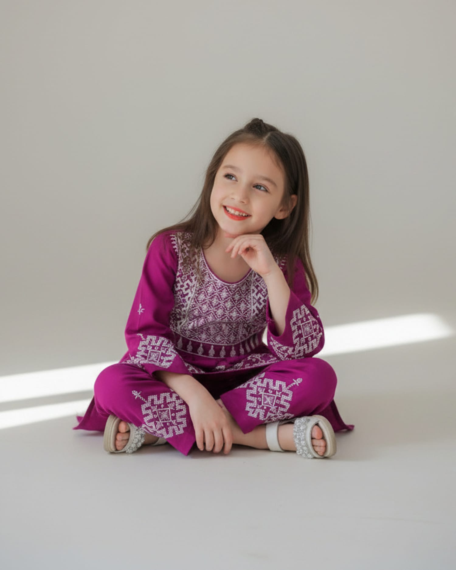 Hand Embroidered Dress for Children