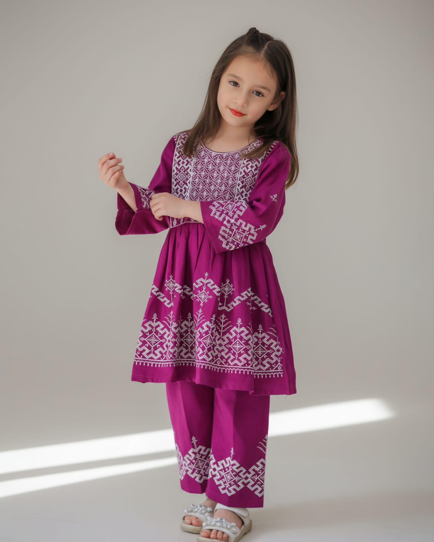 Hand Embroidered Dress for Children