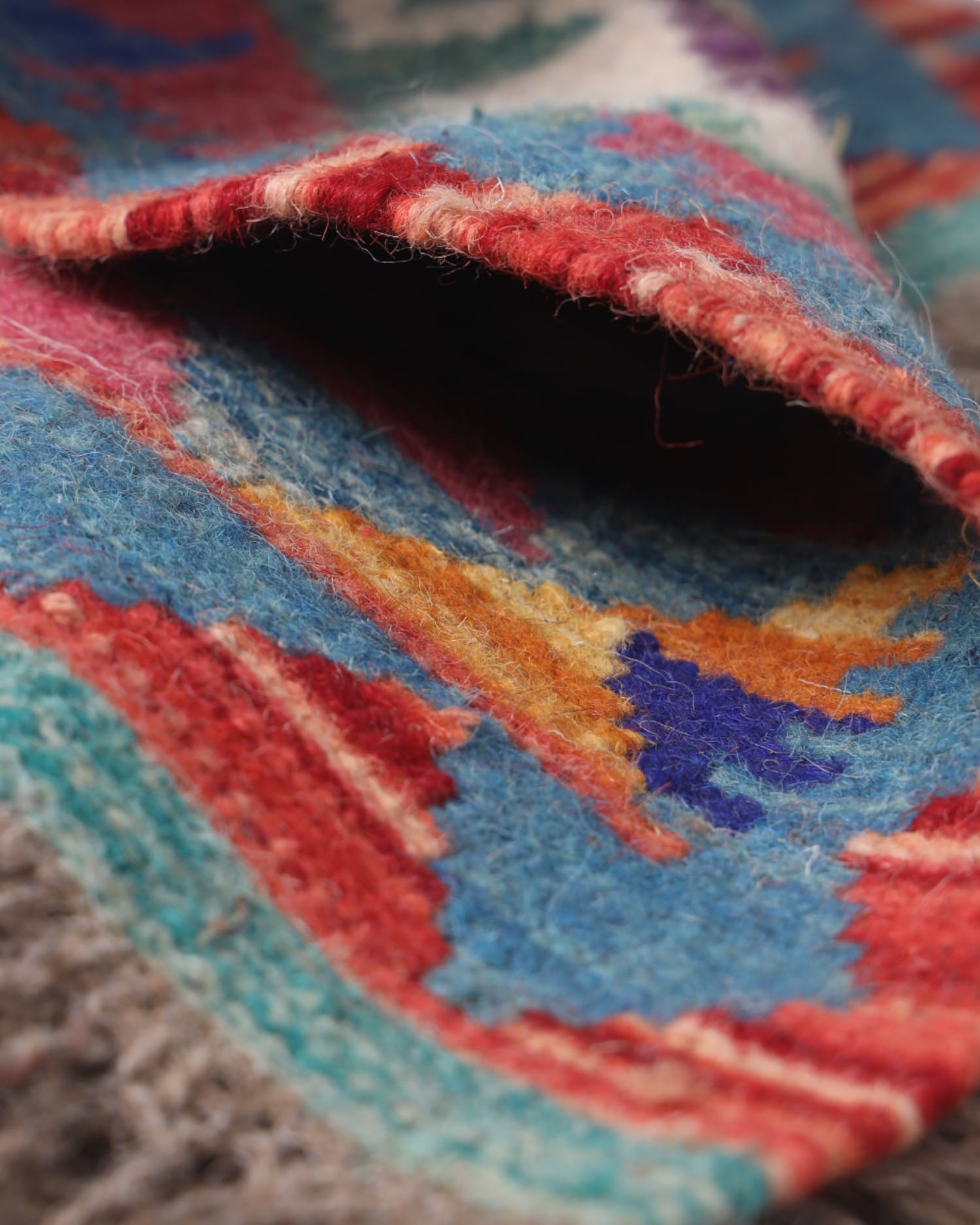 Traditional Afghan Kilim Wall Decor