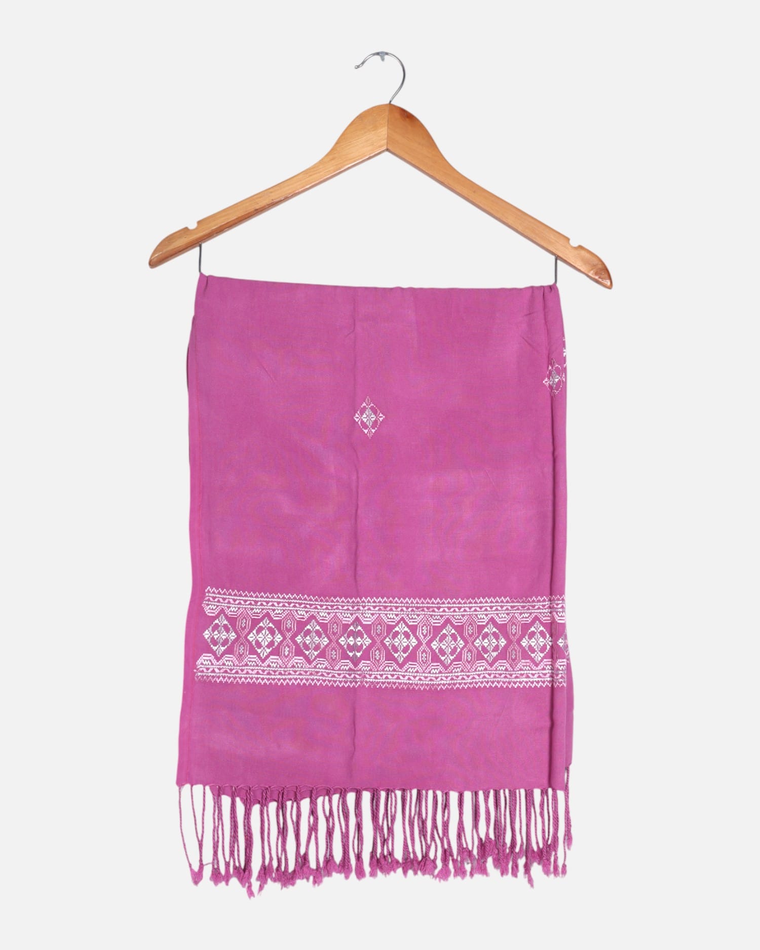 Rose Pink Girls Scarf Handmade